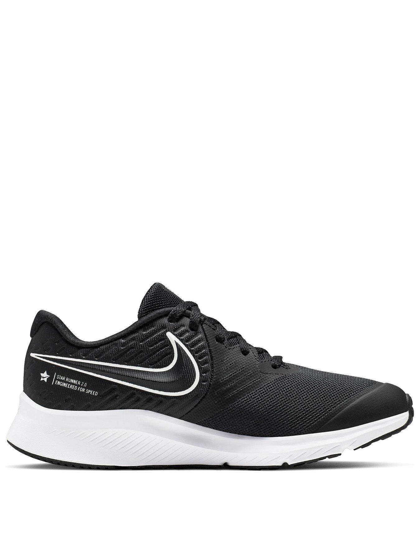 nike star runner junior black