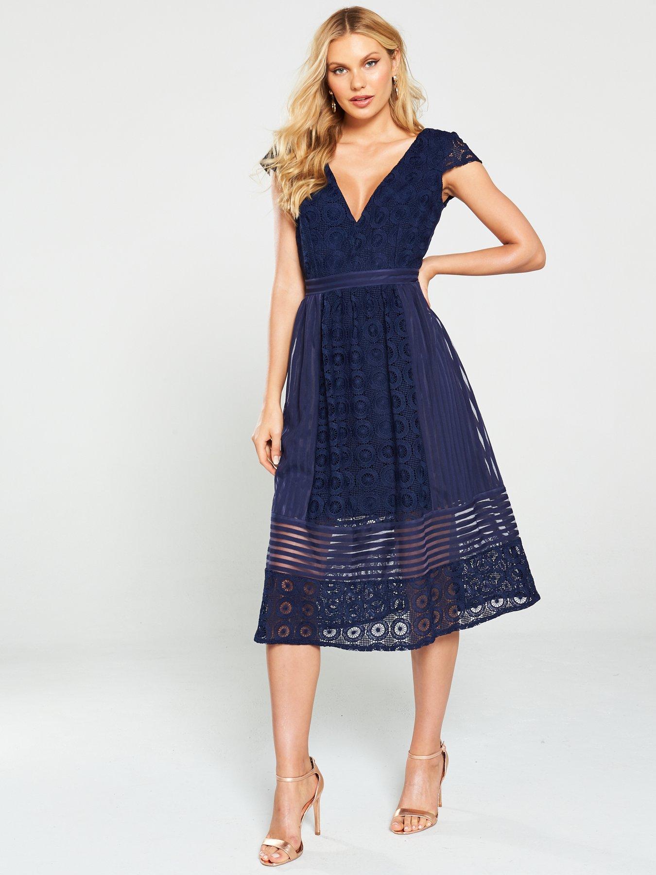 little mistress dress navy