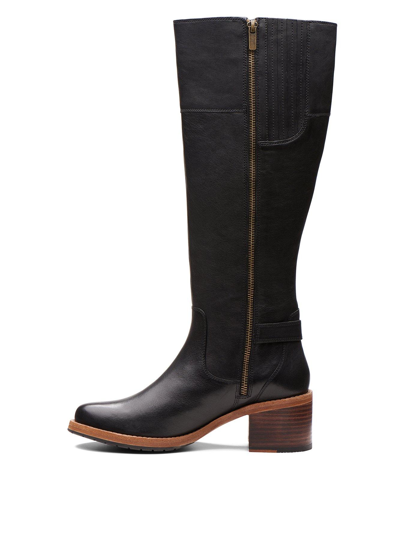 clarks clarkdale sona knee high boot