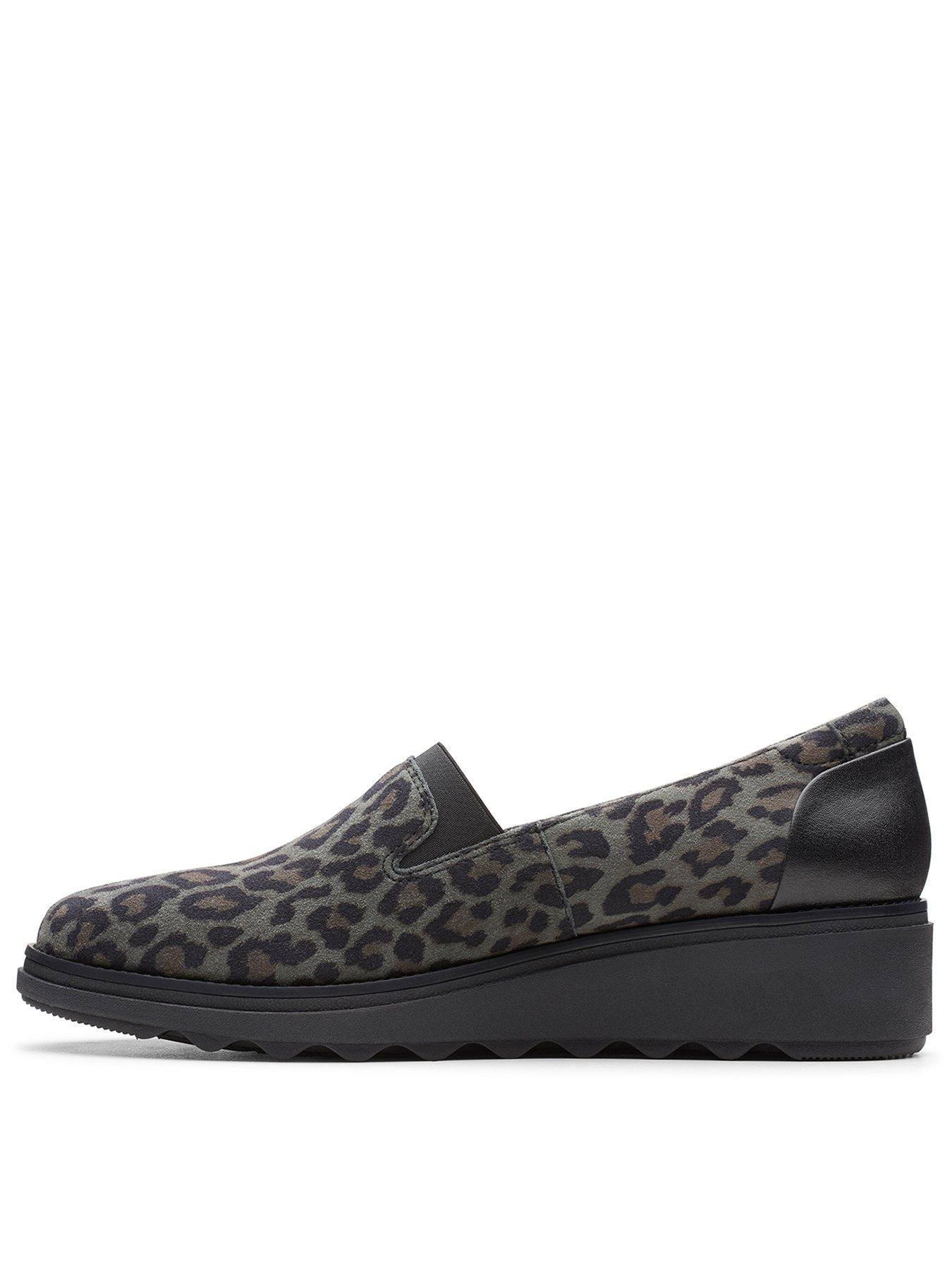 clarks sharon dolly leopard print