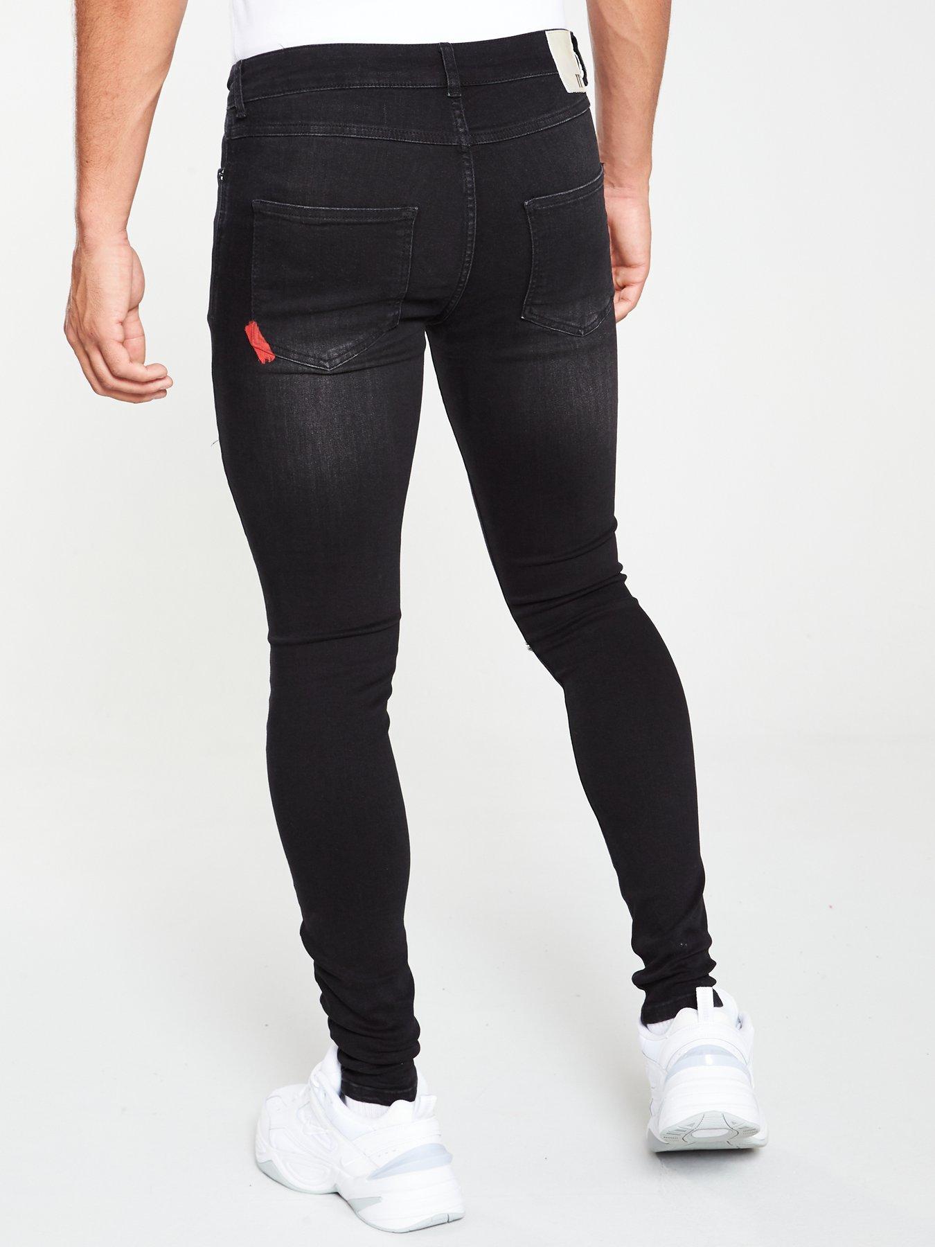black 11 degrees jeans