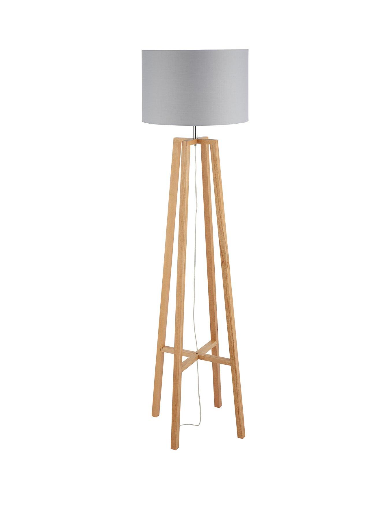 ochre standard lamp