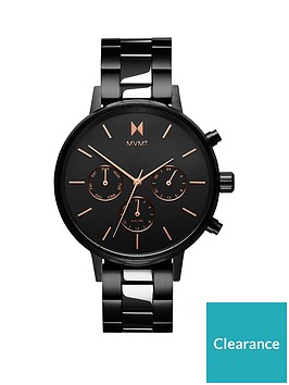 mvmt-nova-cruxnbspblack-and-rose-gold-detail-chronograph-dial-black-ip-stainless-steel-bracelet-ladies-watch