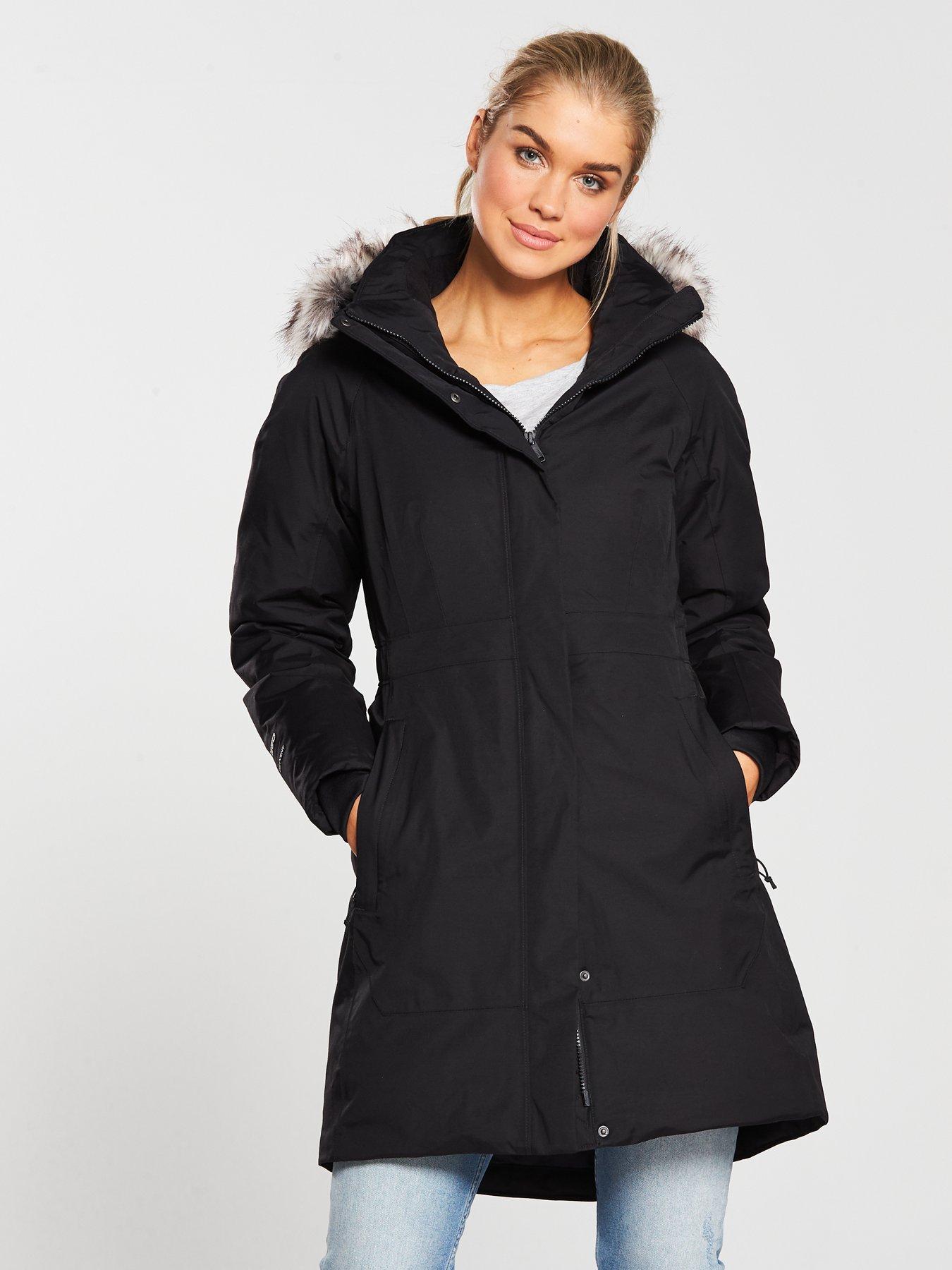 north face arctic parka ii grey