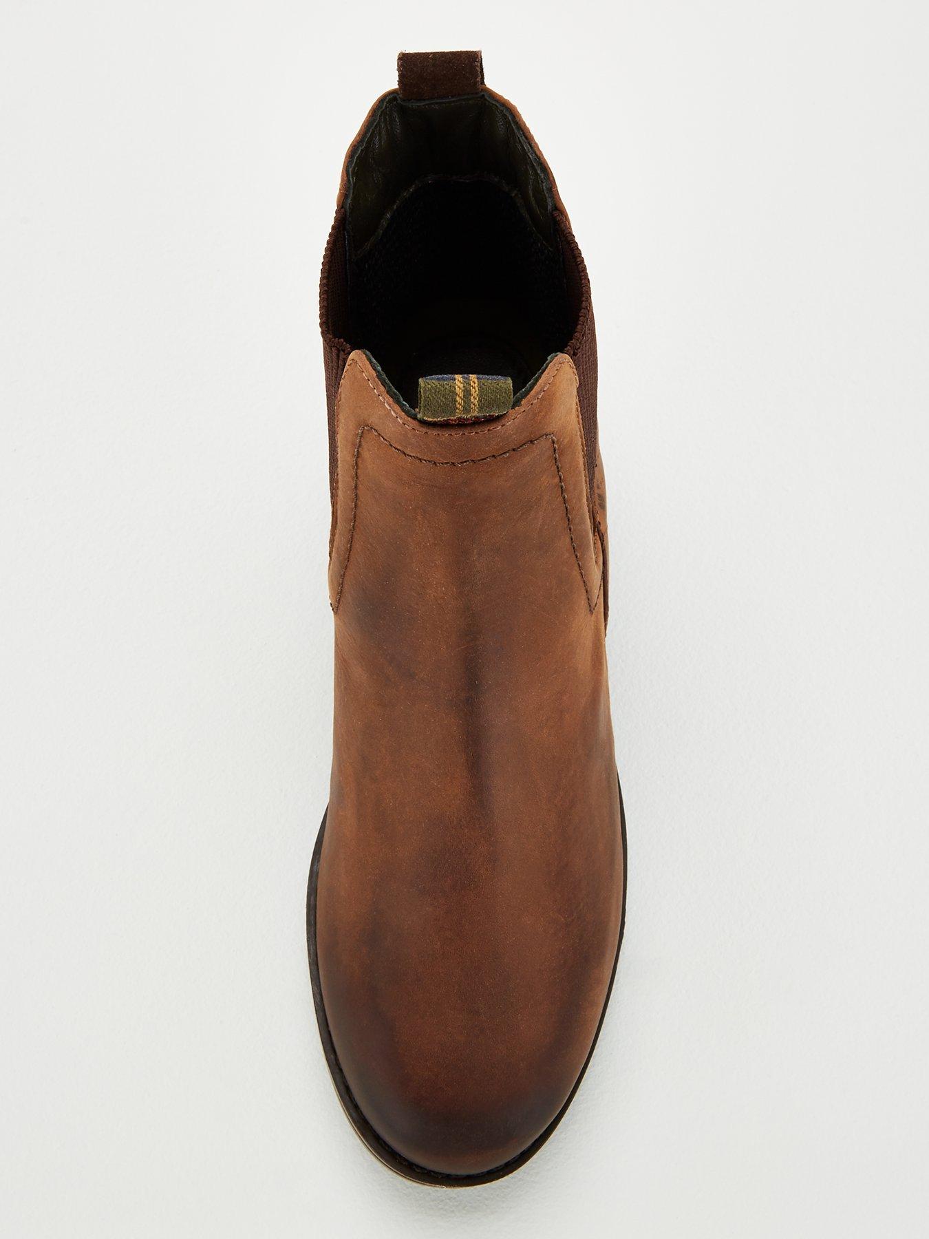 barbour rimini chelsea boot dark brown