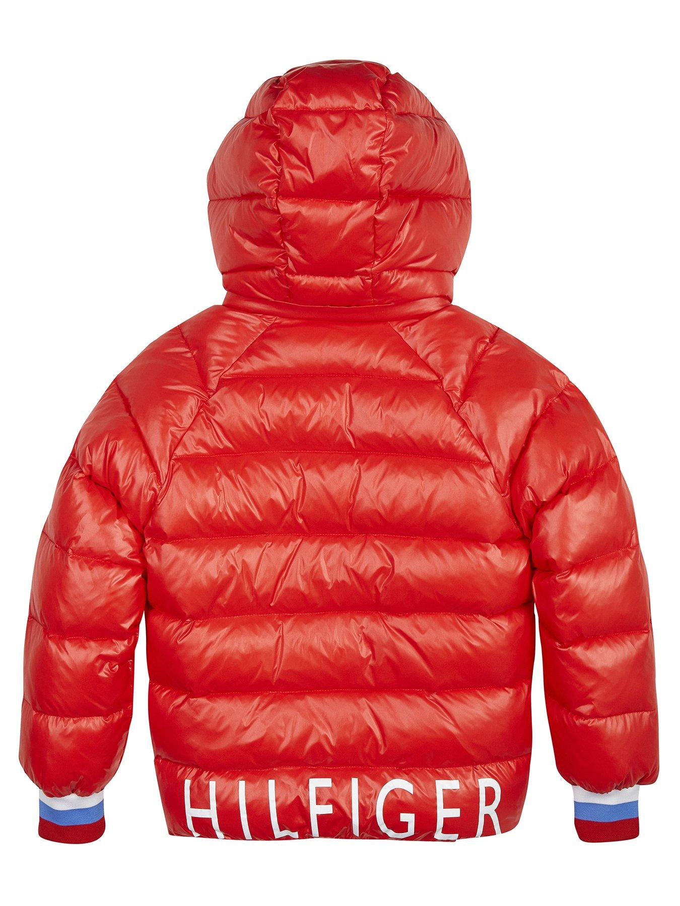 tommy hilfiger high gloss coat