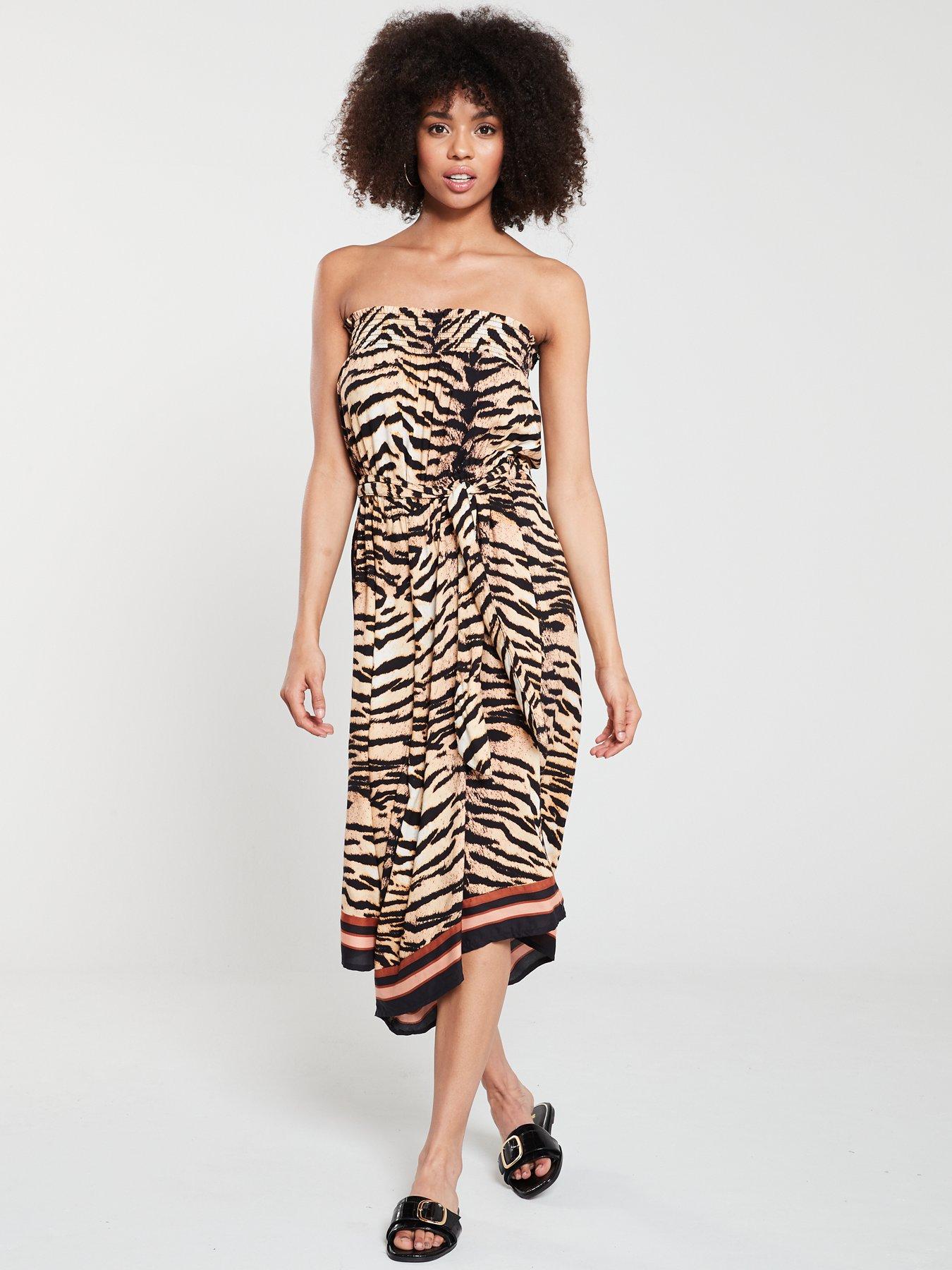 river island zebra print jumpsuit