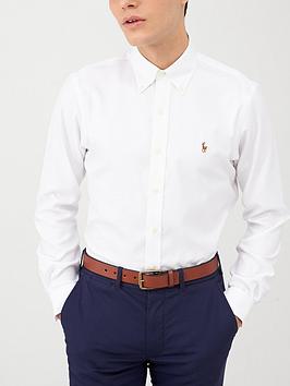 polo-ralph-lauren-golf-long-sleeved-non-iron-oxford-shirt-white