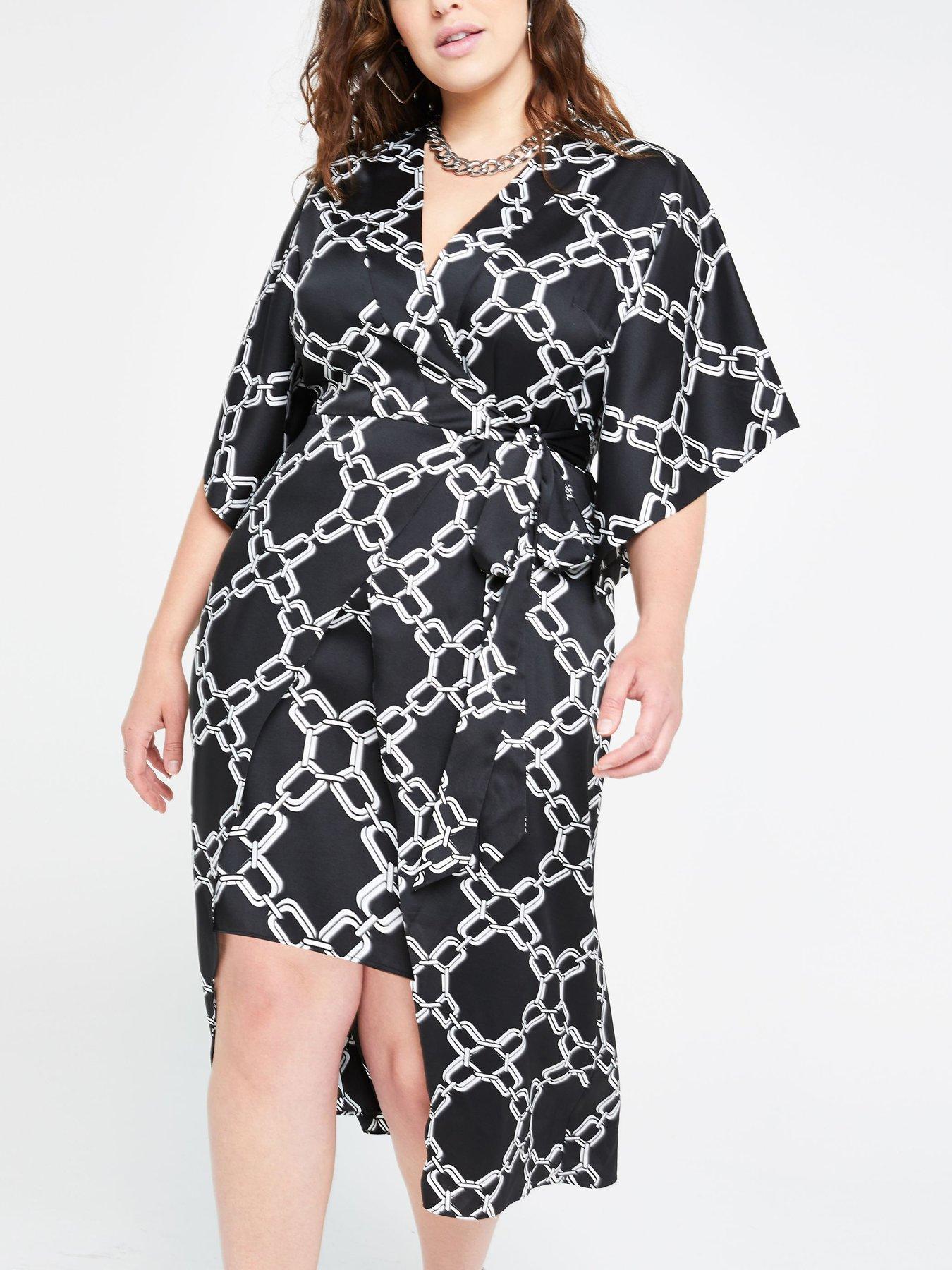 river island curve dresses