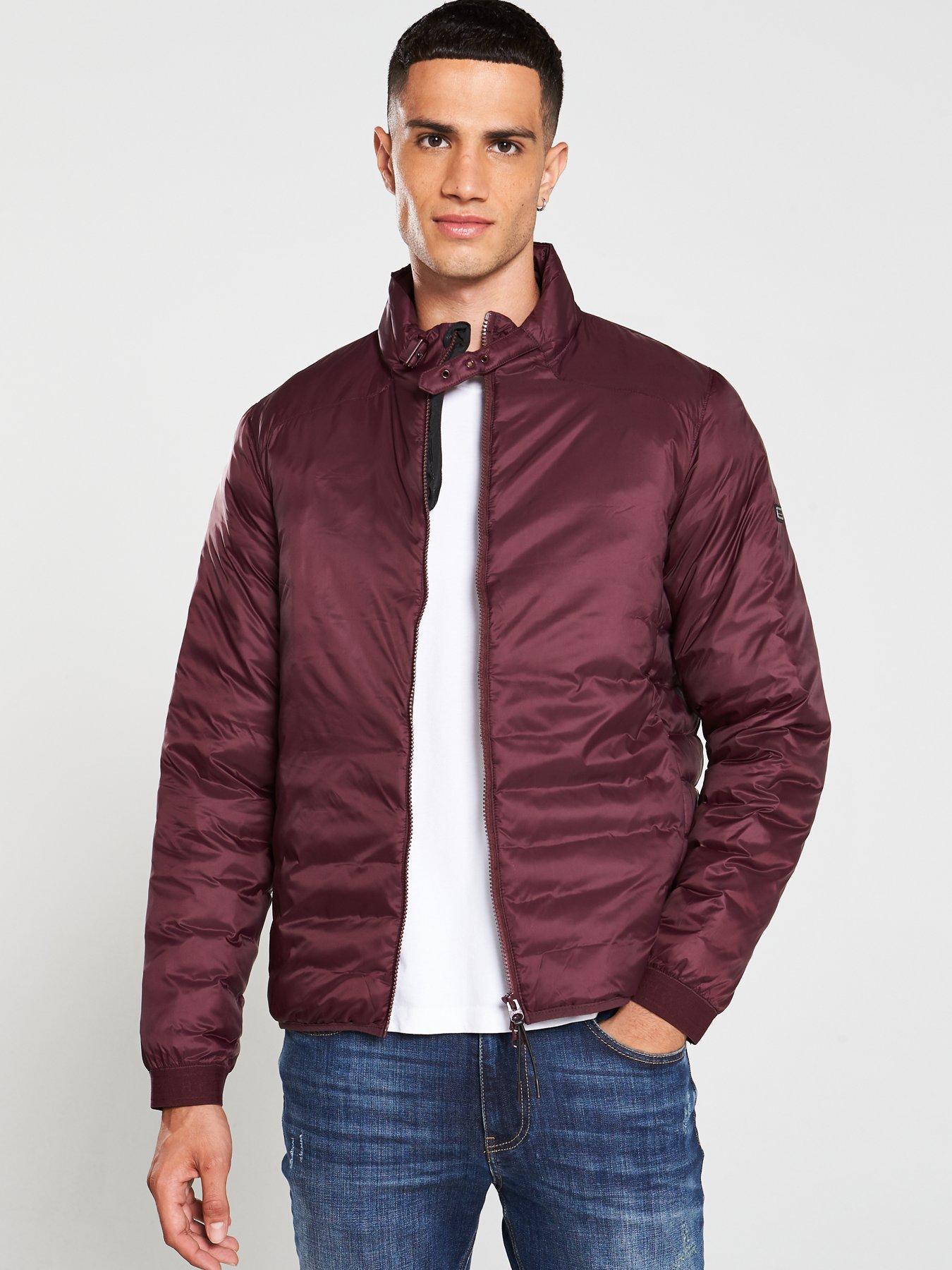 maroon barbour jacket