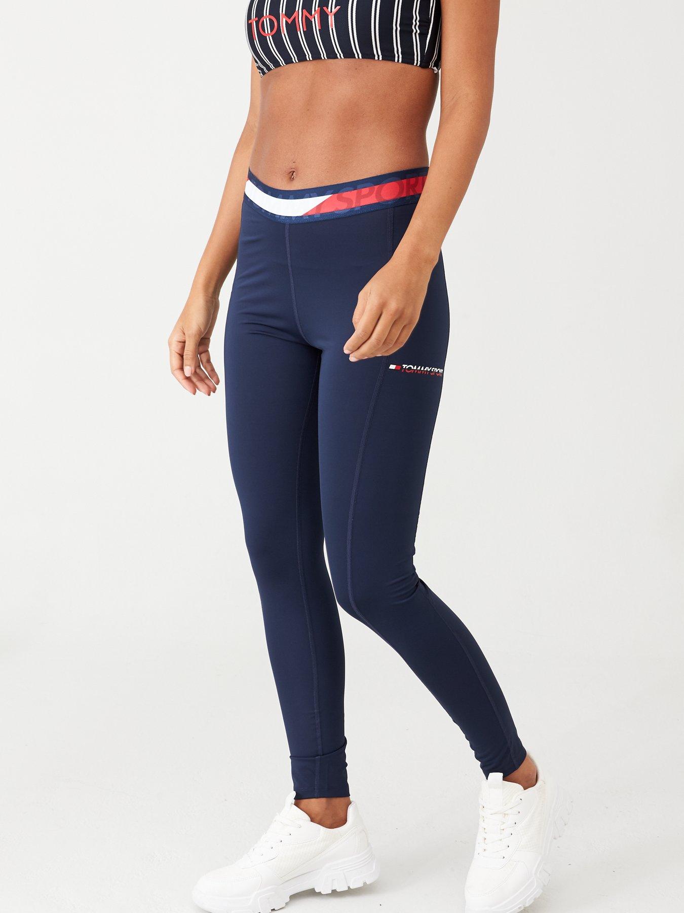 tommy hilfiger tape leggings