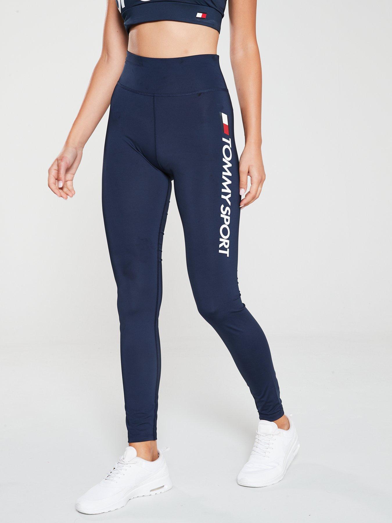 tommy hilfiger sport logo leggings