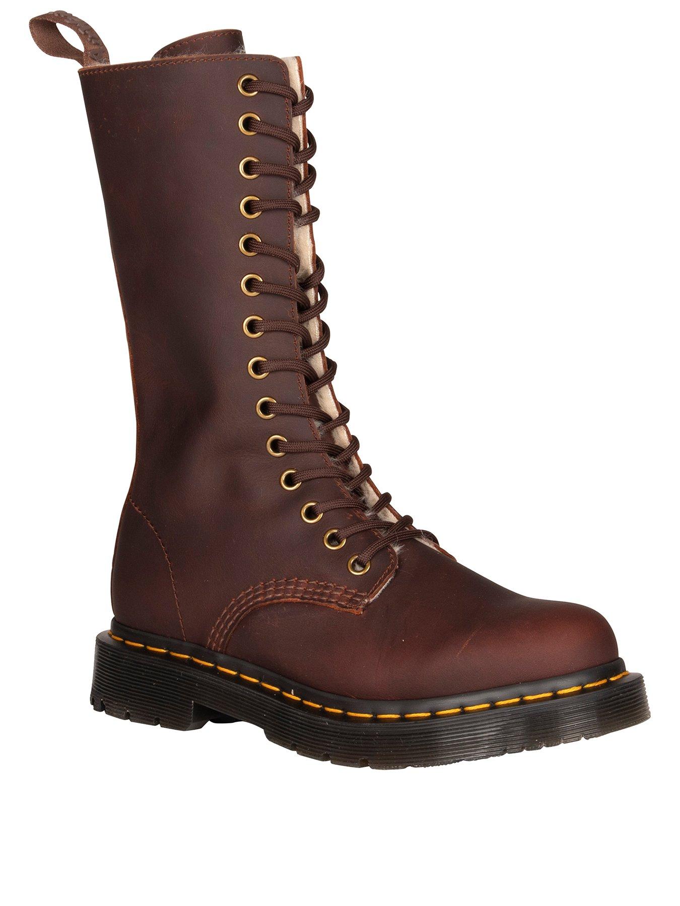 dr martens womens knee high boots