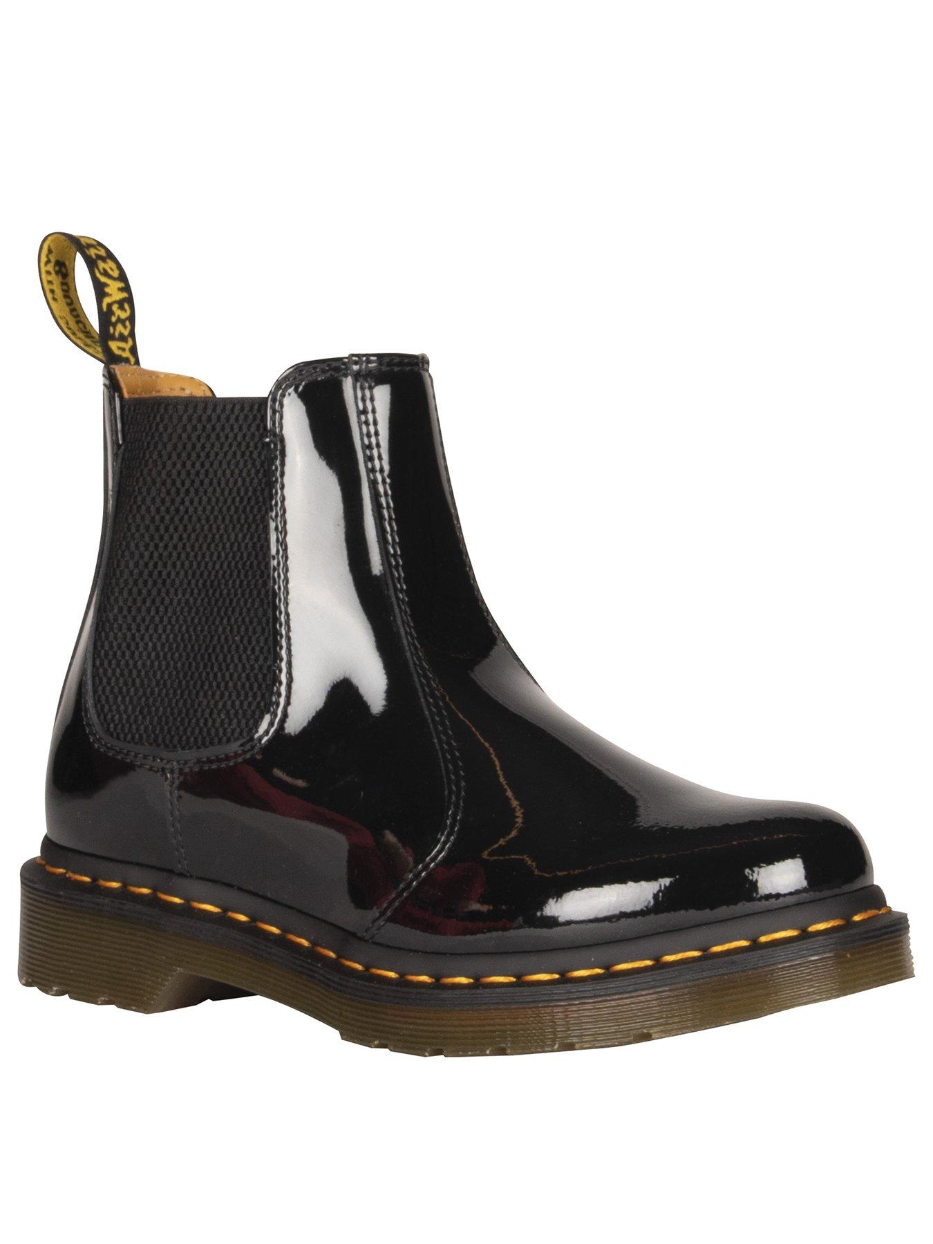 black dm boots size 6
