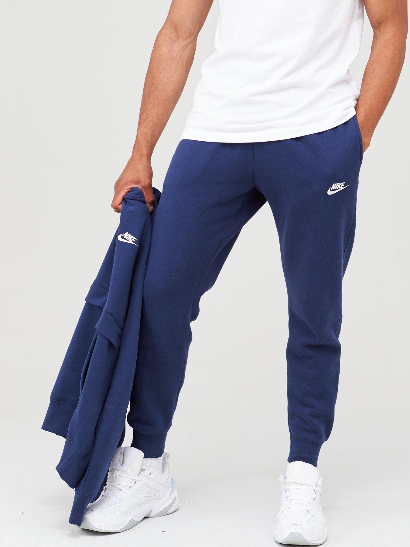 nike navy blue joggers