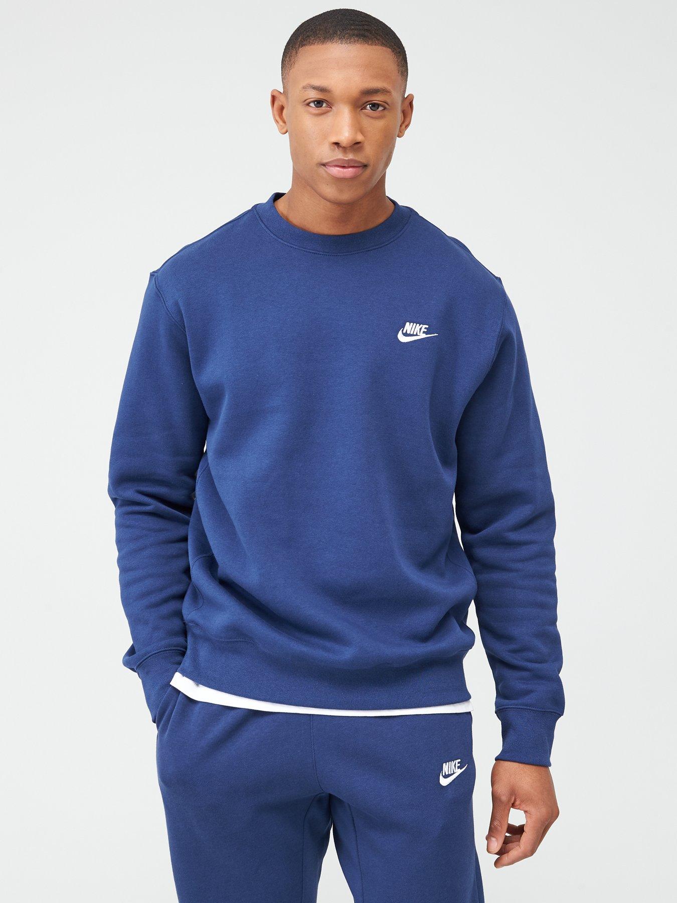 nike sportswear club fleece navy blue