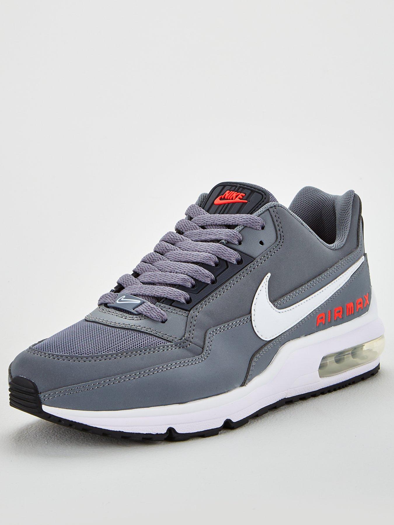 grey nike air max trainers