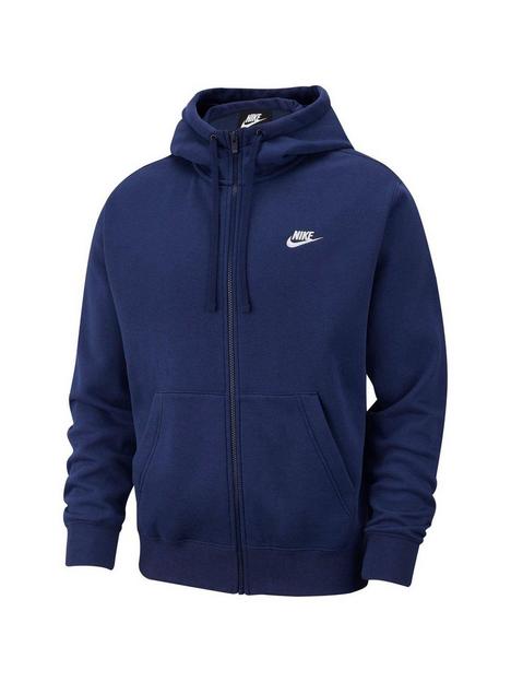 nike-sportswear-plus-size-club-fleece-full-zip-hoodie-navy