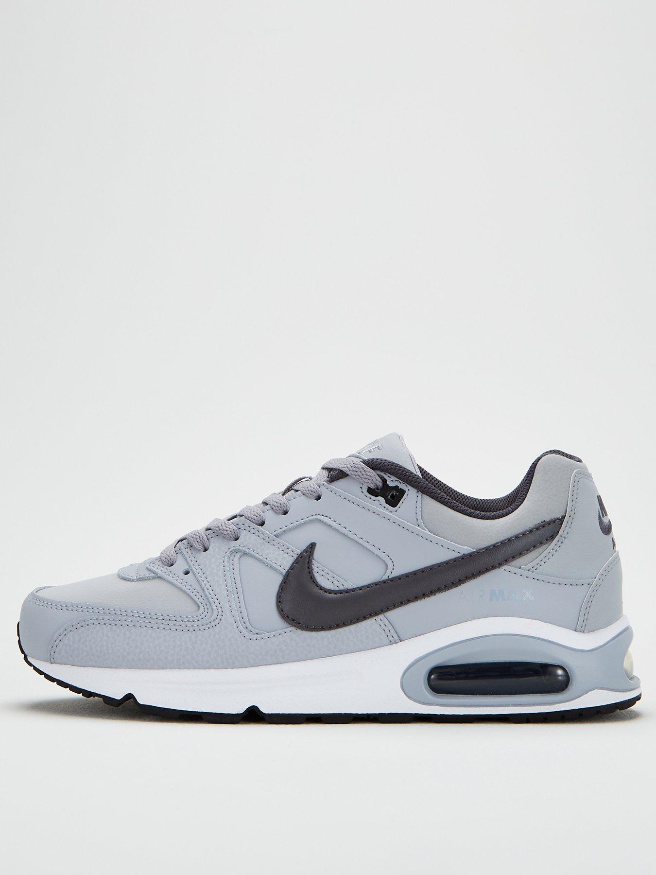 nike air max command leather grey