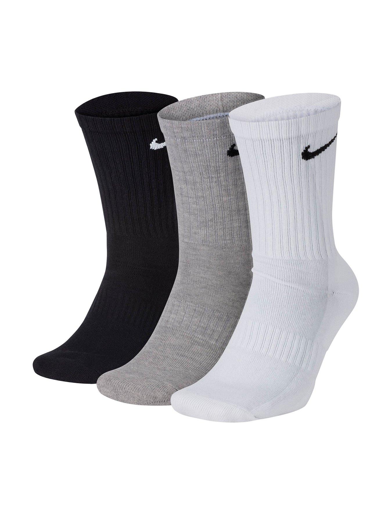 Nike Everyday Cushion Crew Socks 3 Pack Multi Littlewoodsireland Ie