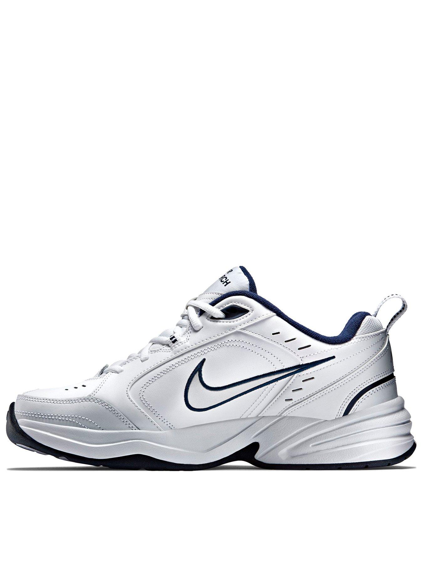 nike air monarch silver