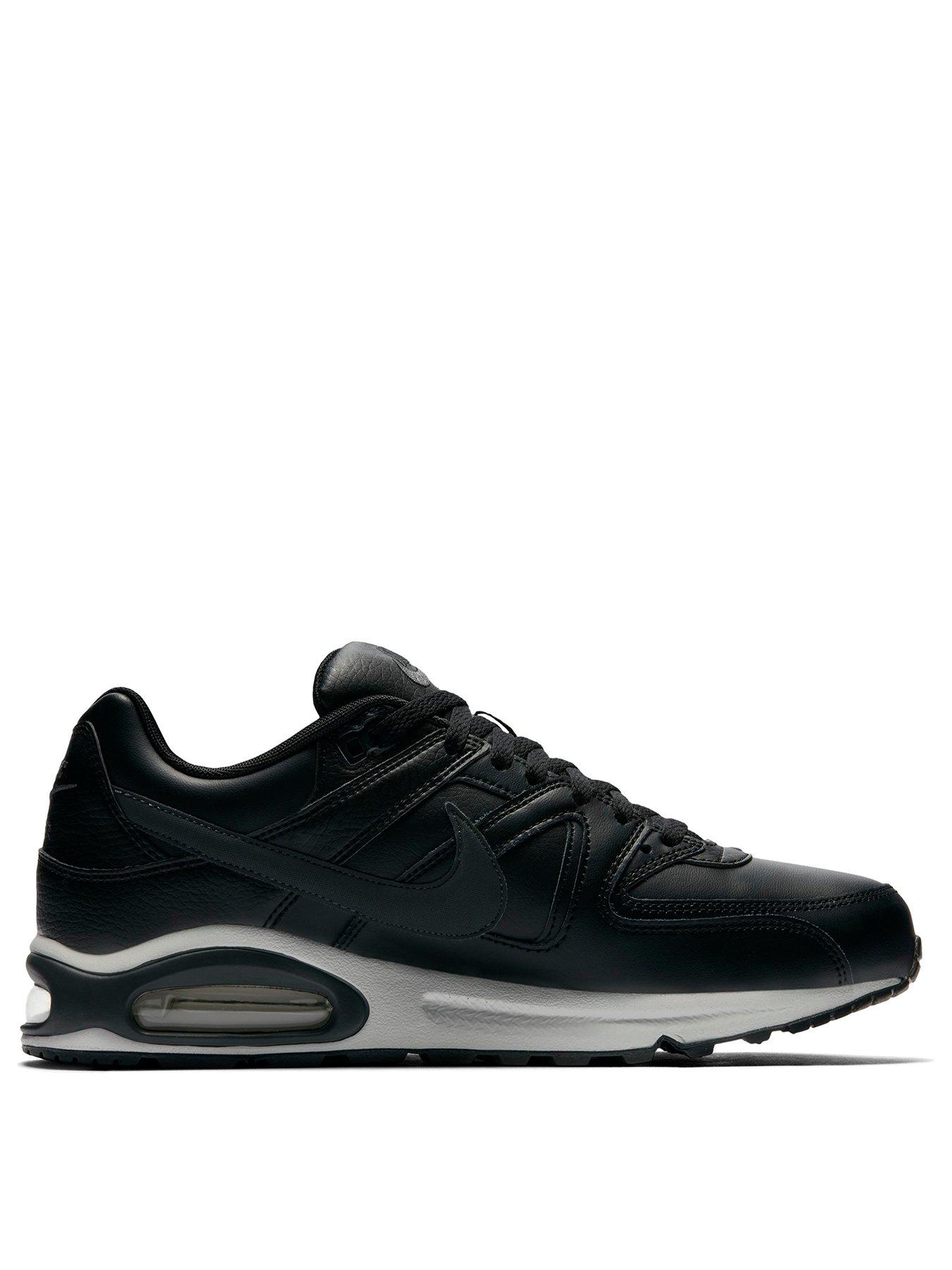 nike air max command black and white