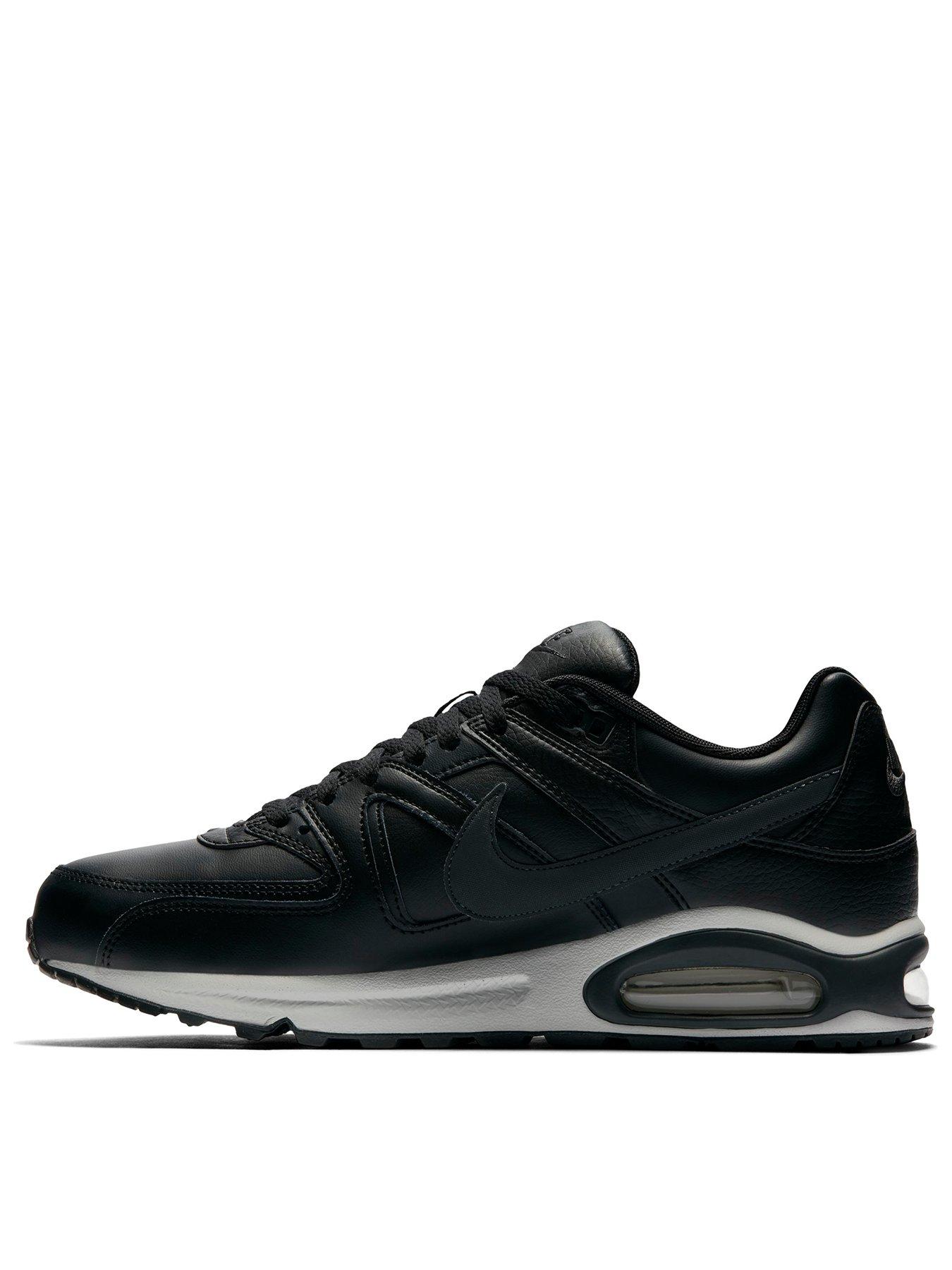 nike air max command black leather