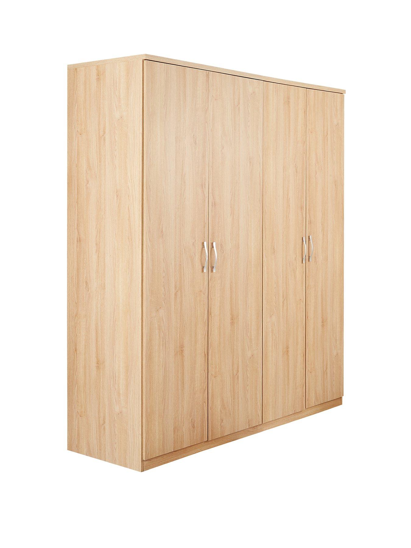 Peru 4 Door Wardrobe Littlewoodsireland Ie