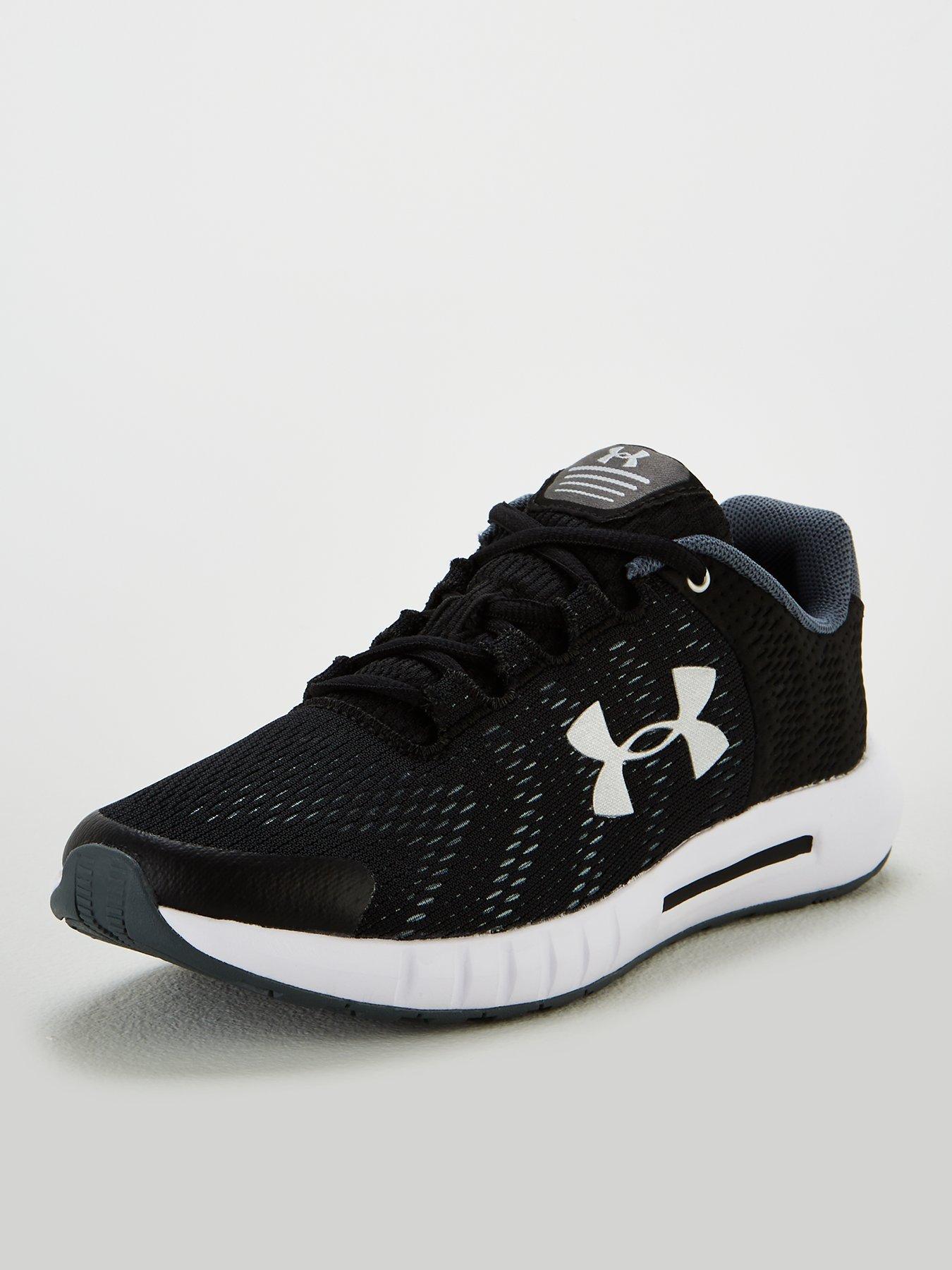 under armour black trainers