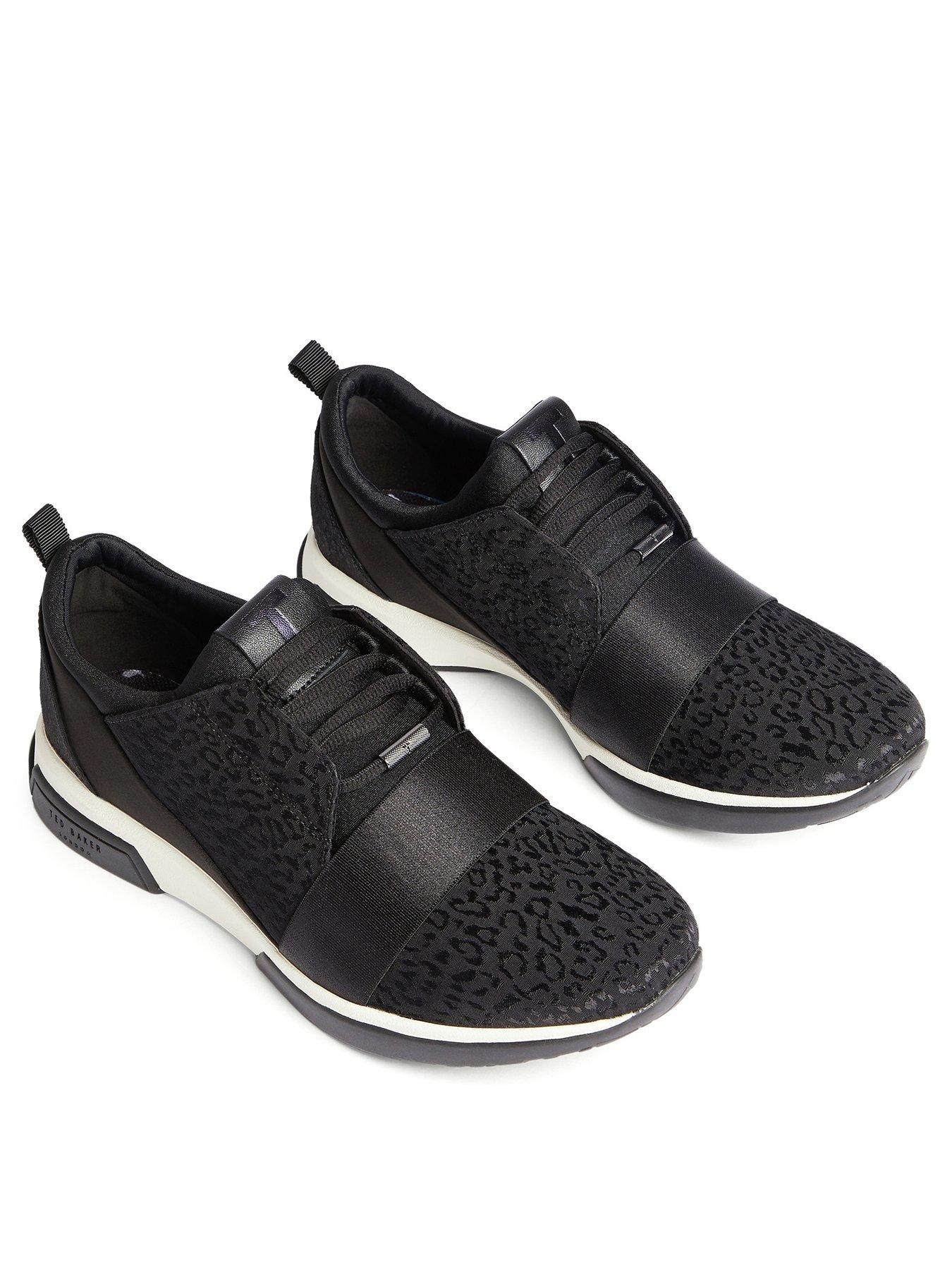 capela leopard jacquard runner trainers