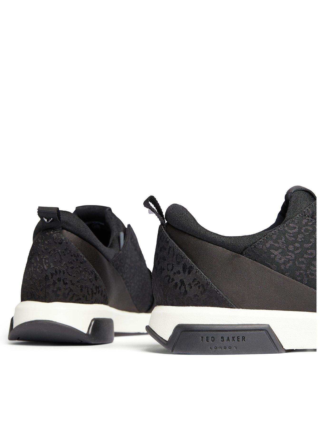 capela leopard jacquard runner trainers