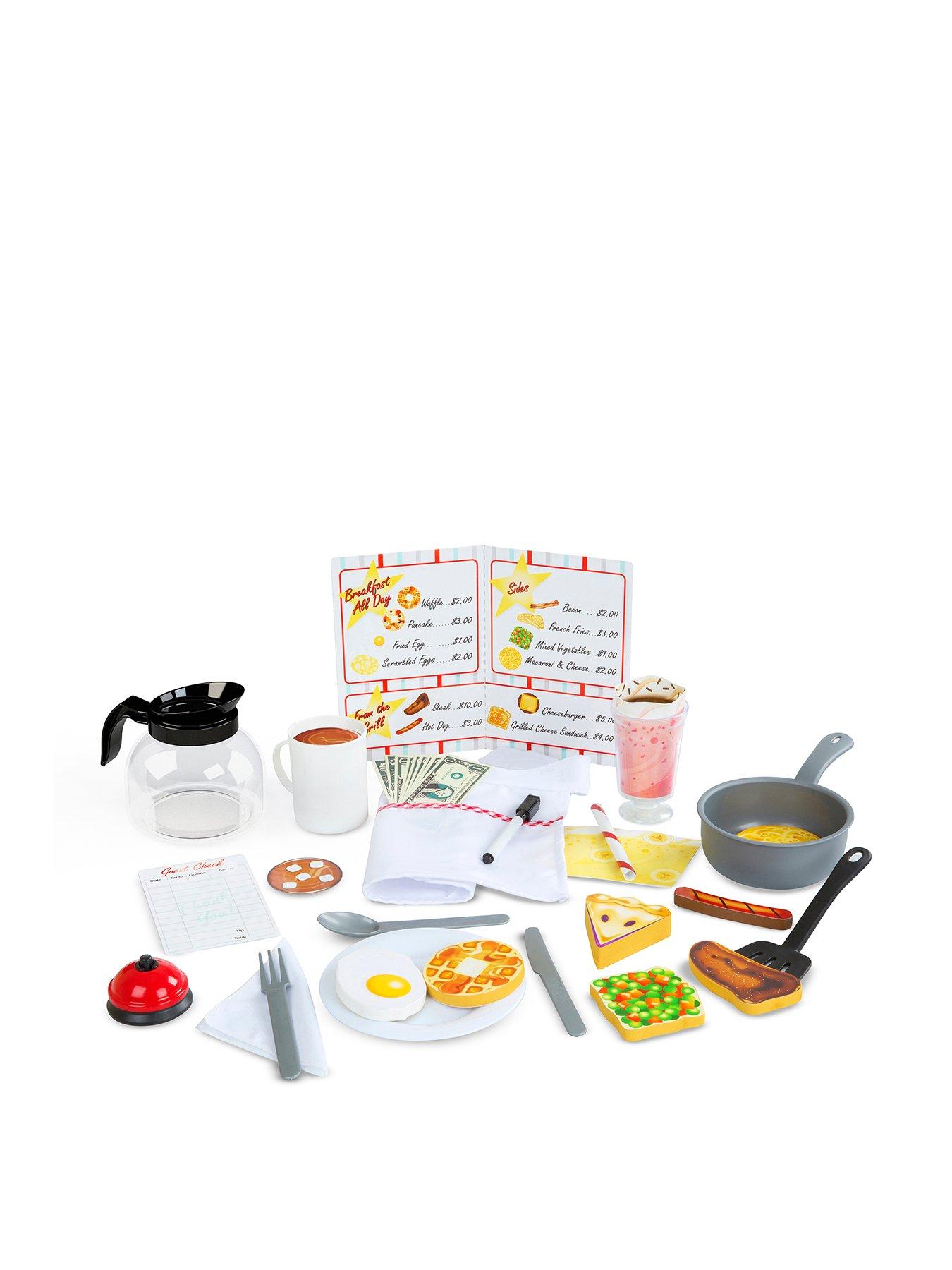 melissa doug restaurant play set