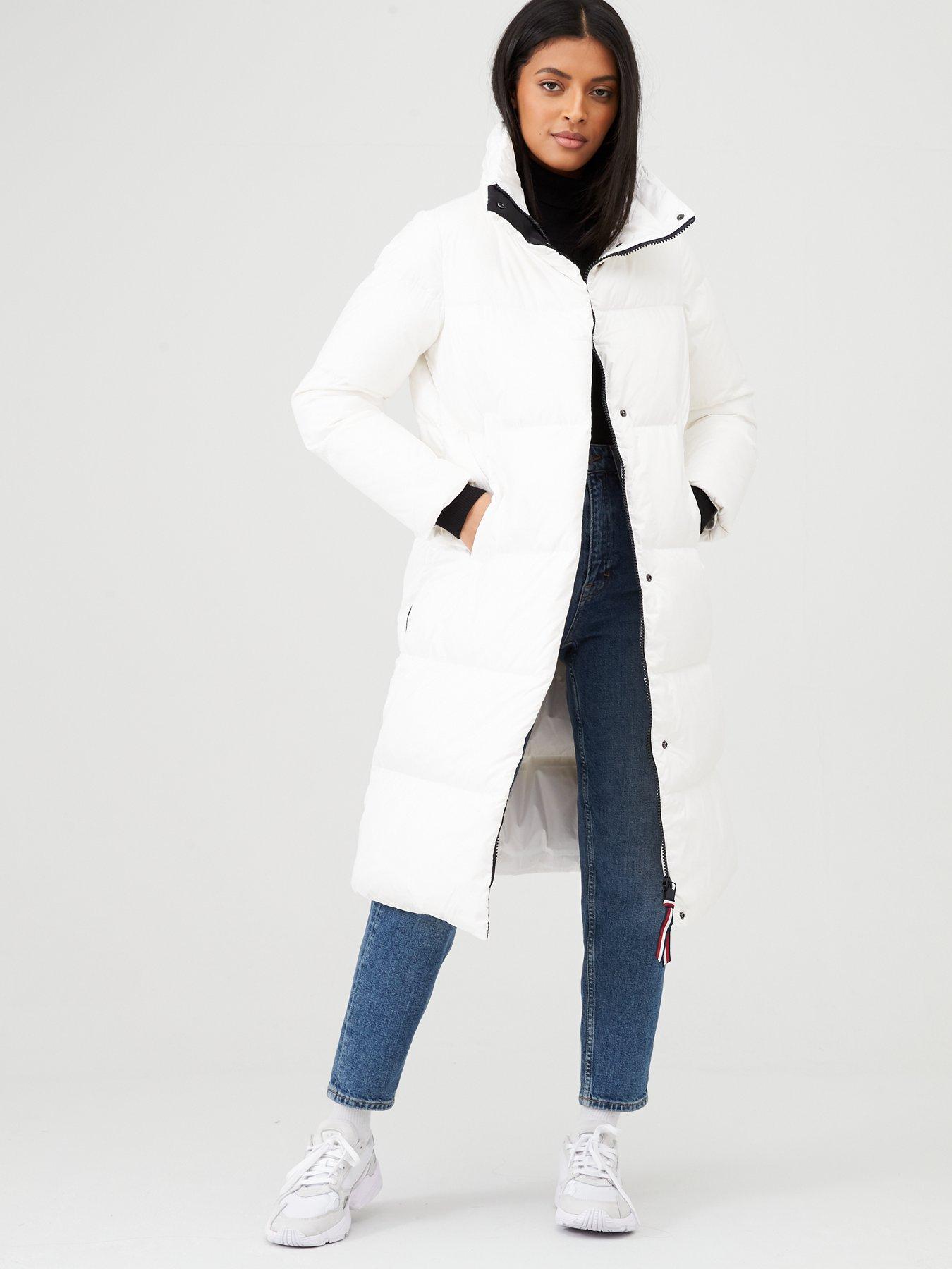 tommy hilfiger pearl coat