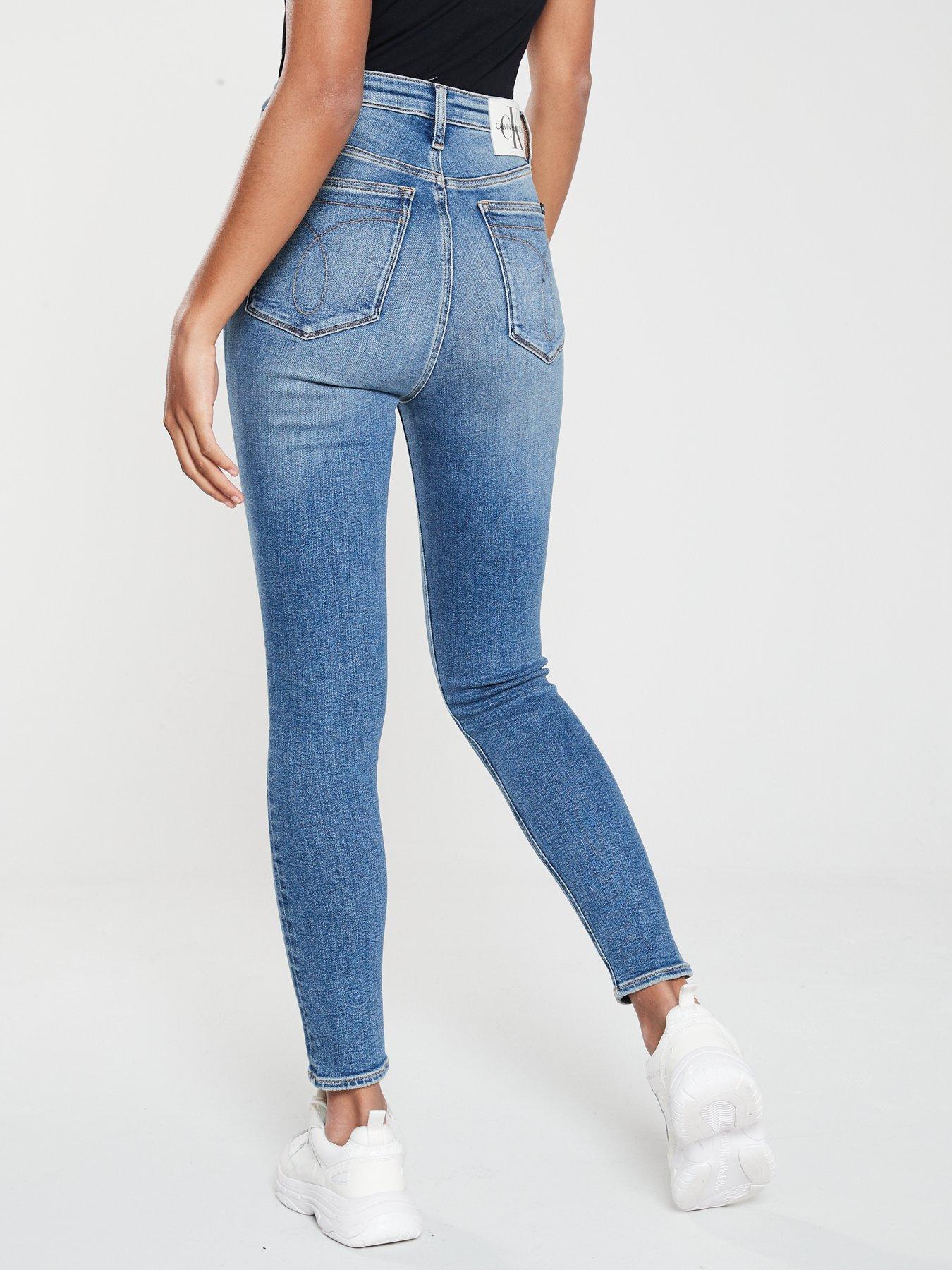 calvin klein high waist jeans