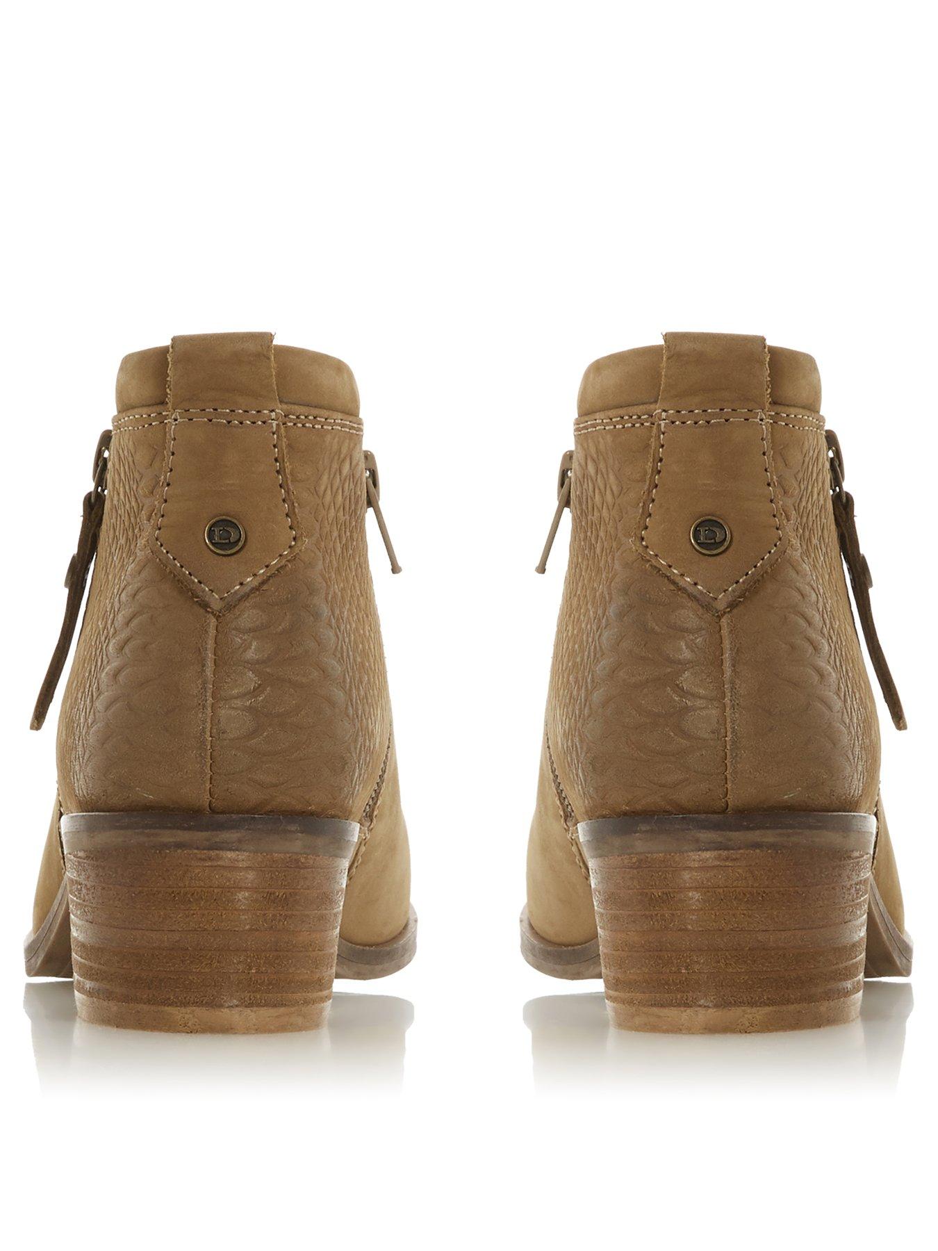 dune taupe ankle boots