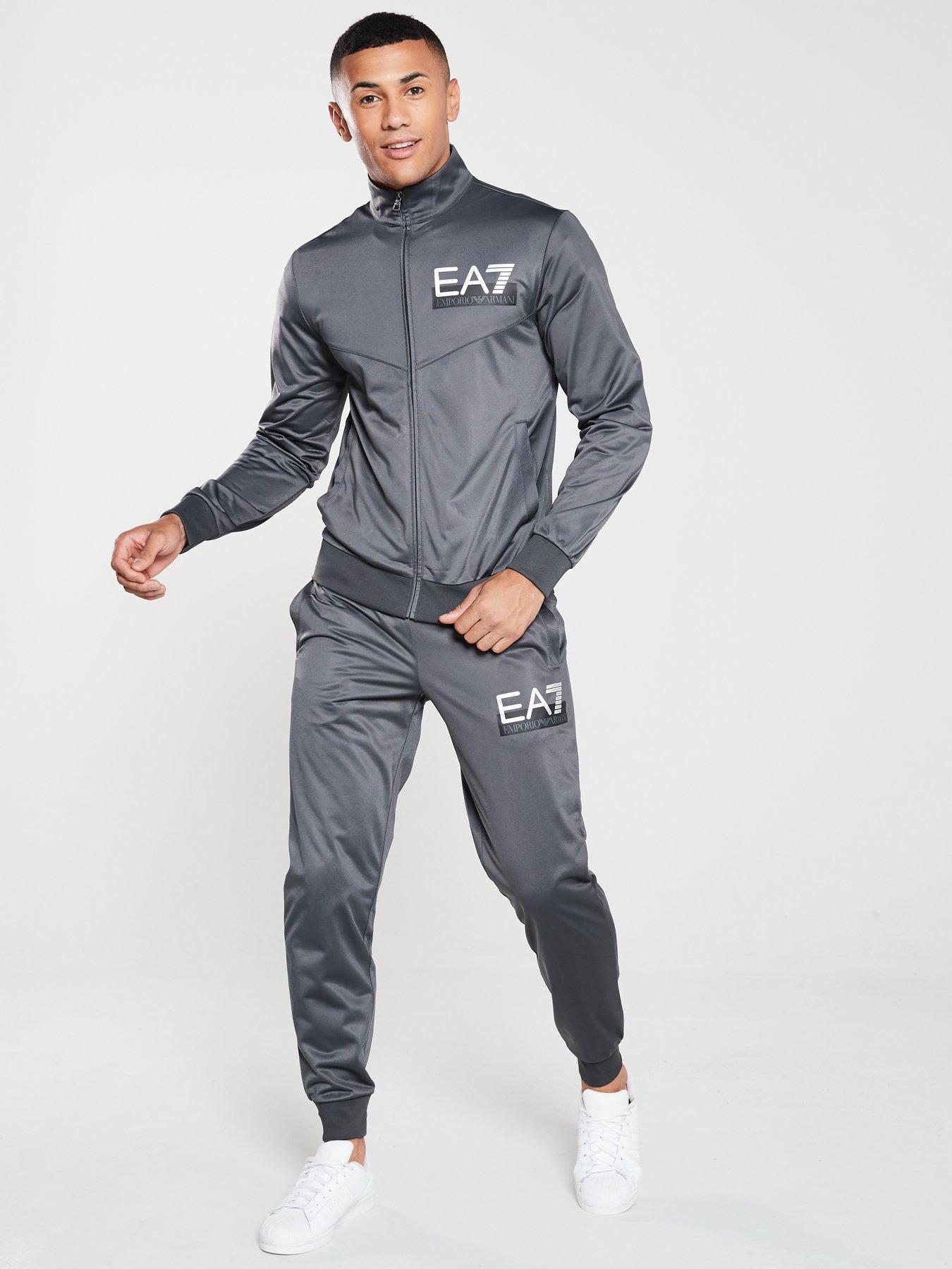 ea7 gold tracksuit