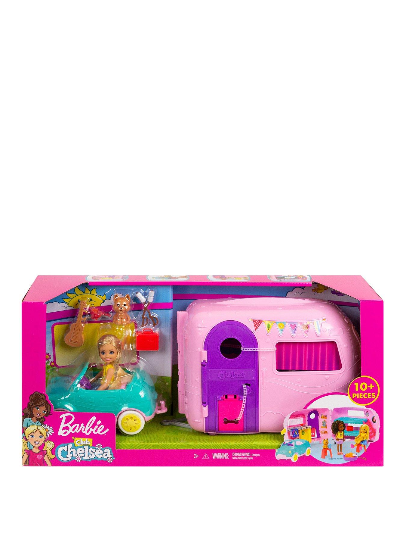 barbie club chelsea camping set