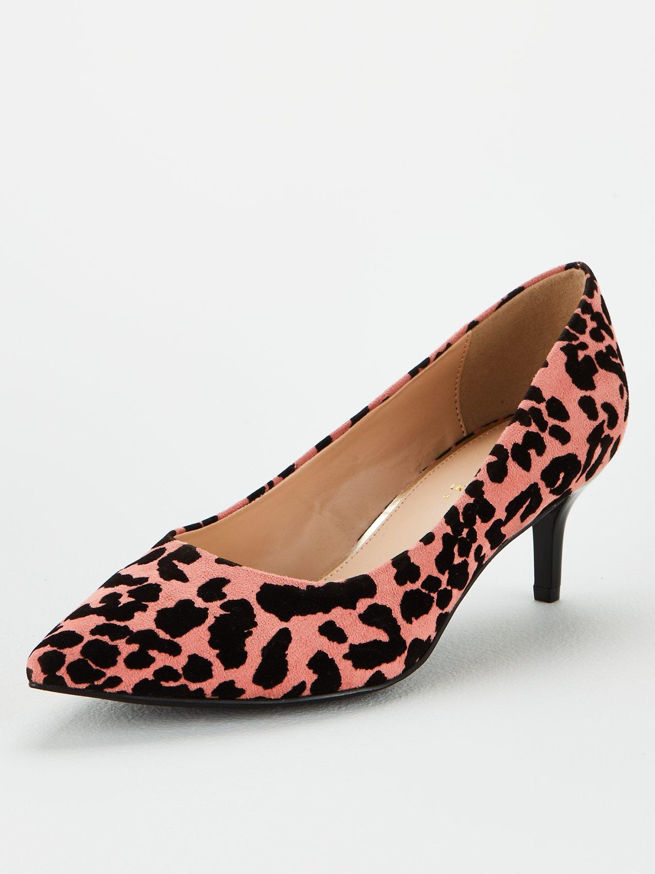 wide fit kitten heel shoes