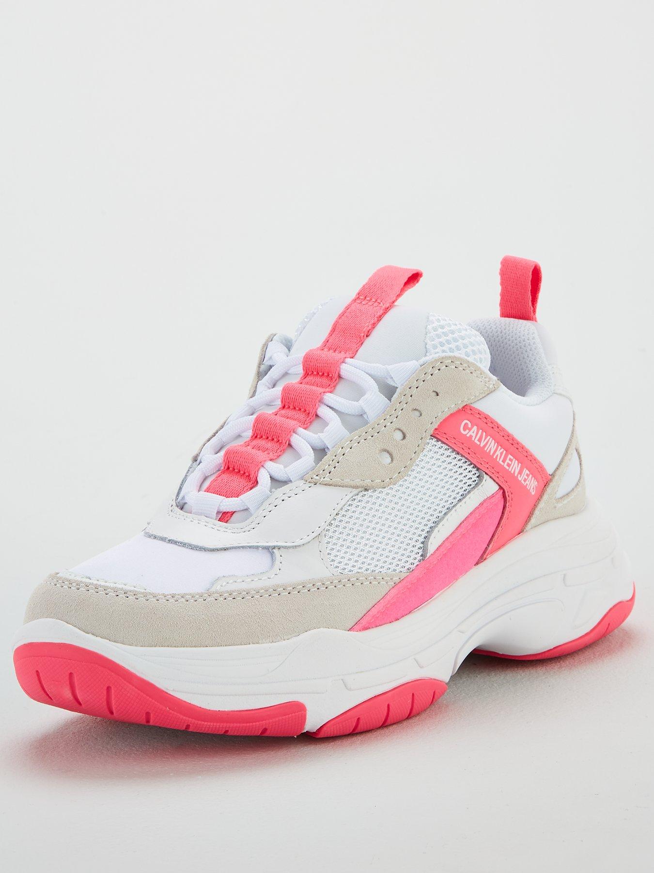 pink calvin klein shoes