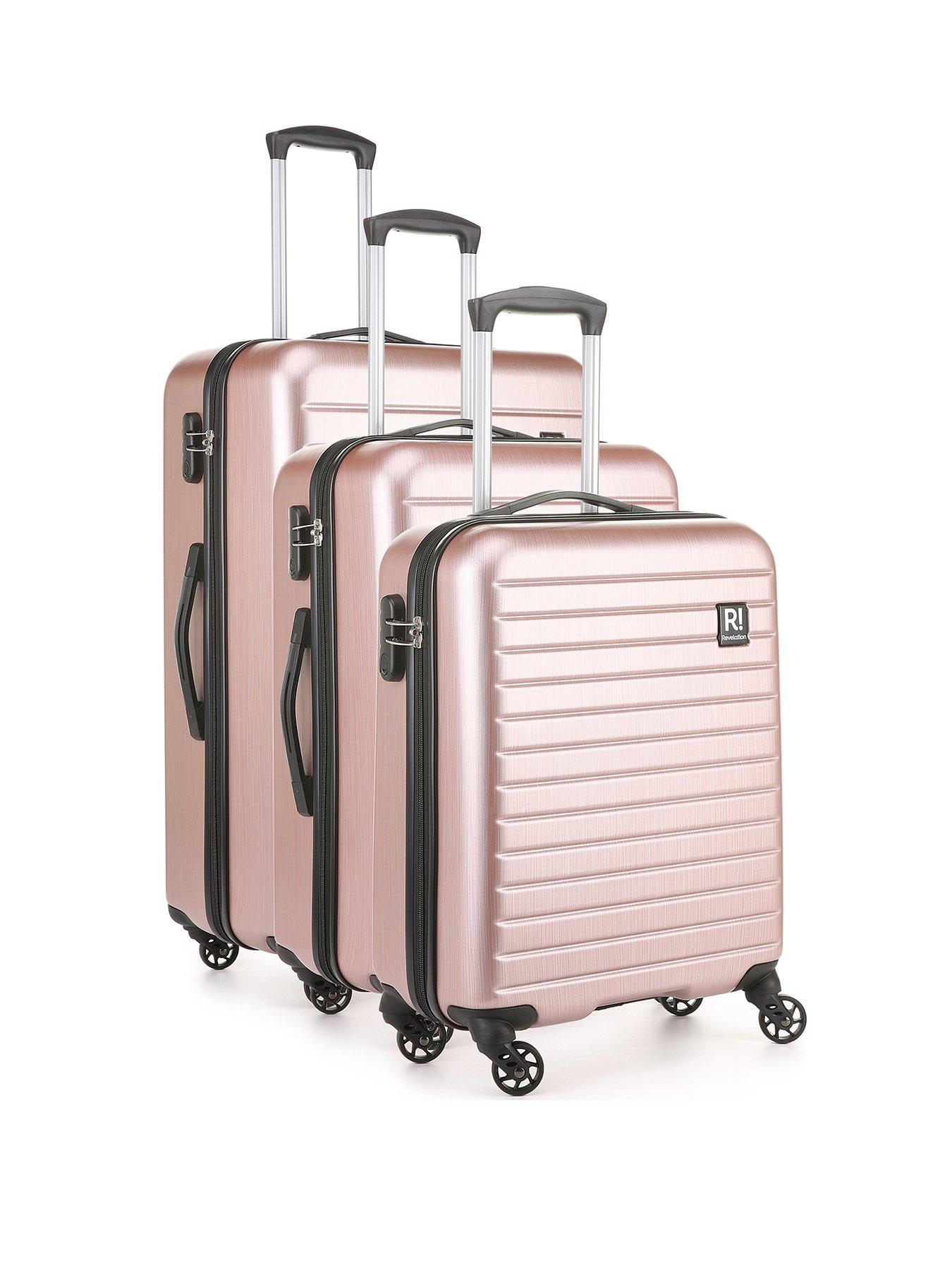 revelation rose gold suitcase