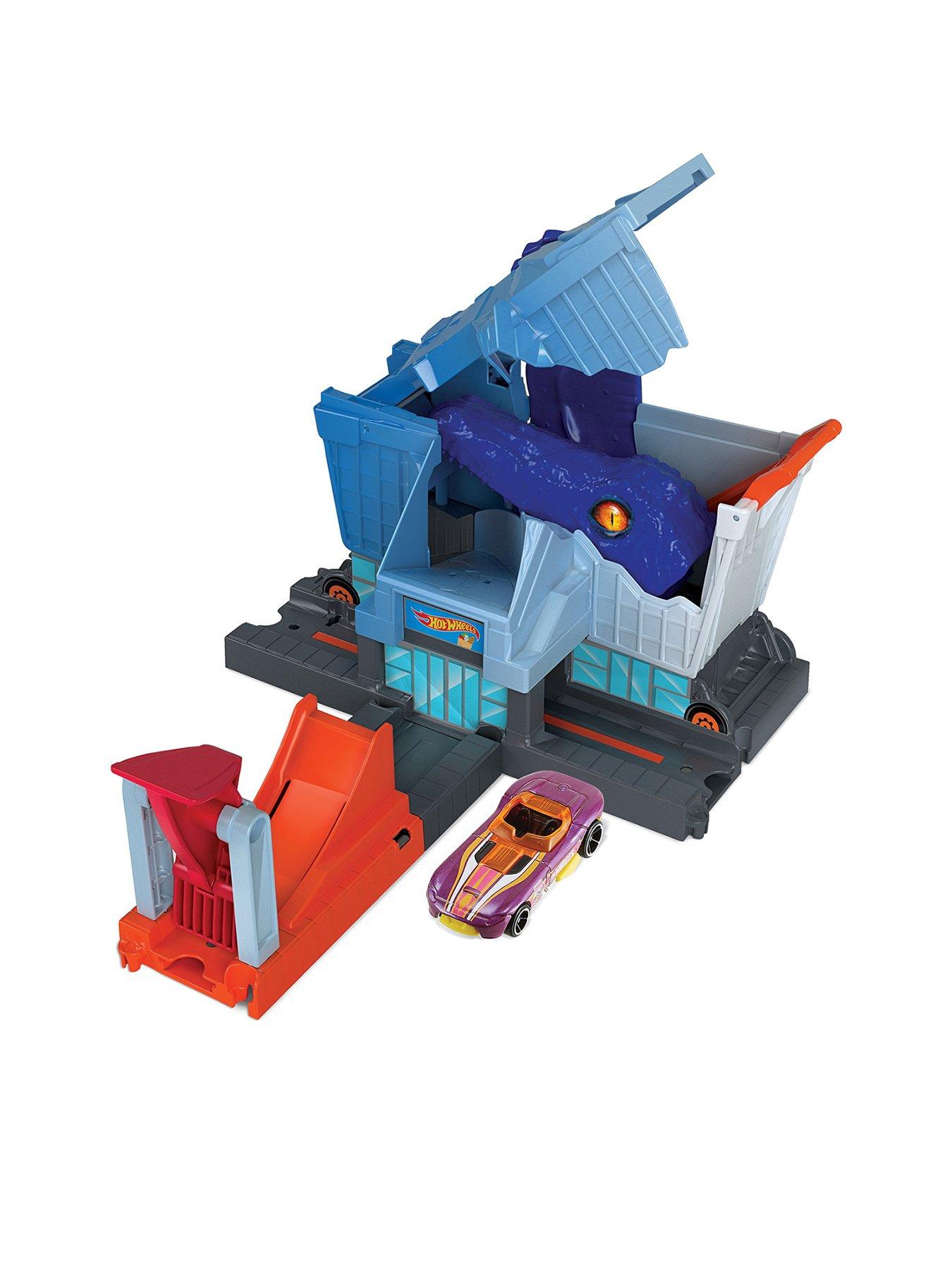 hot wheels dinosaur playset