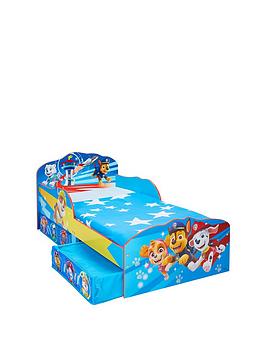 paw-patrol-toddler-bed-with-storage-drawers-by-hellohome