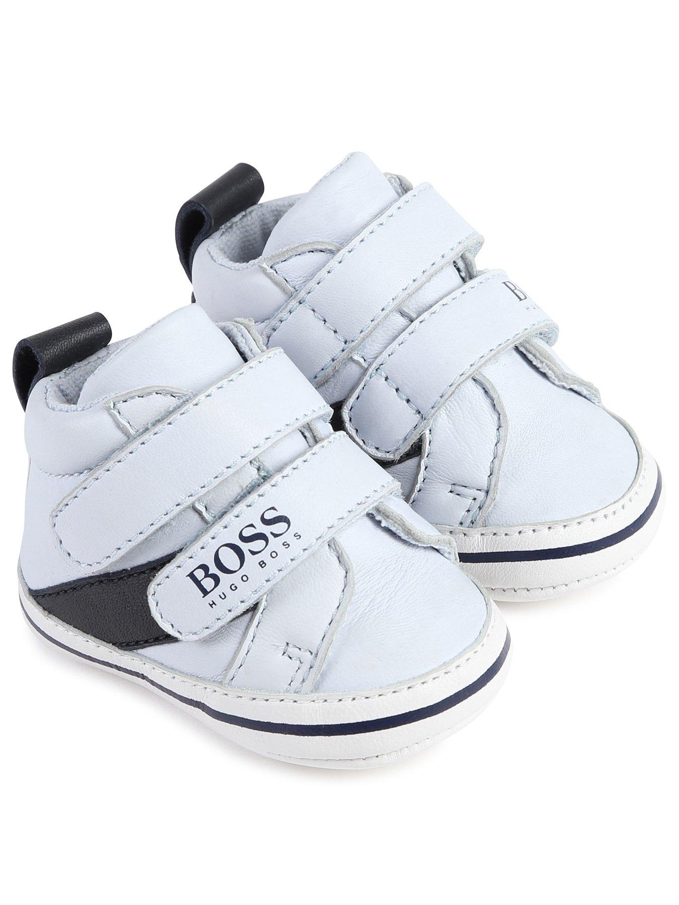 hugo boss baby booties