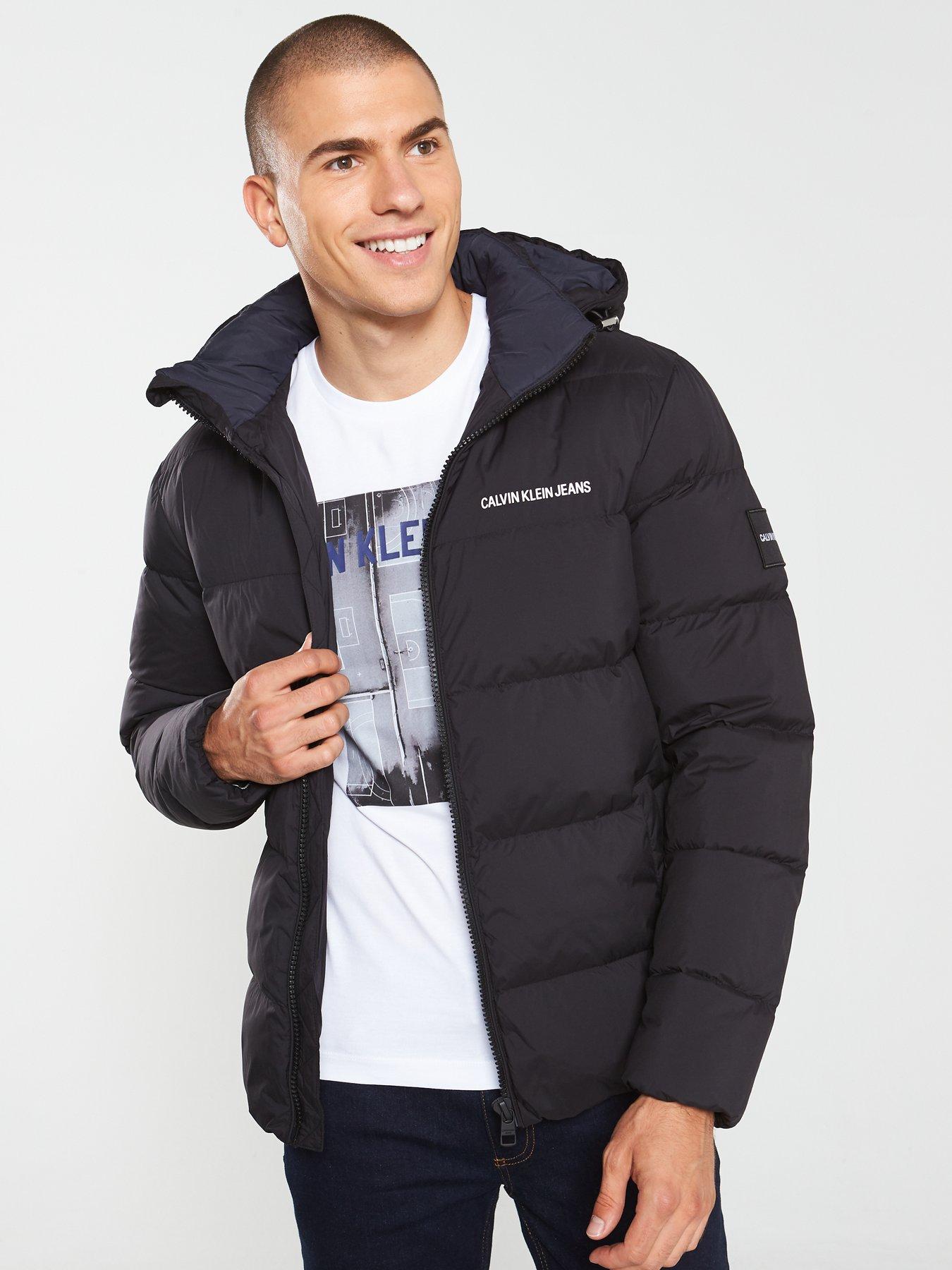 calvin klein jeans padded jacket