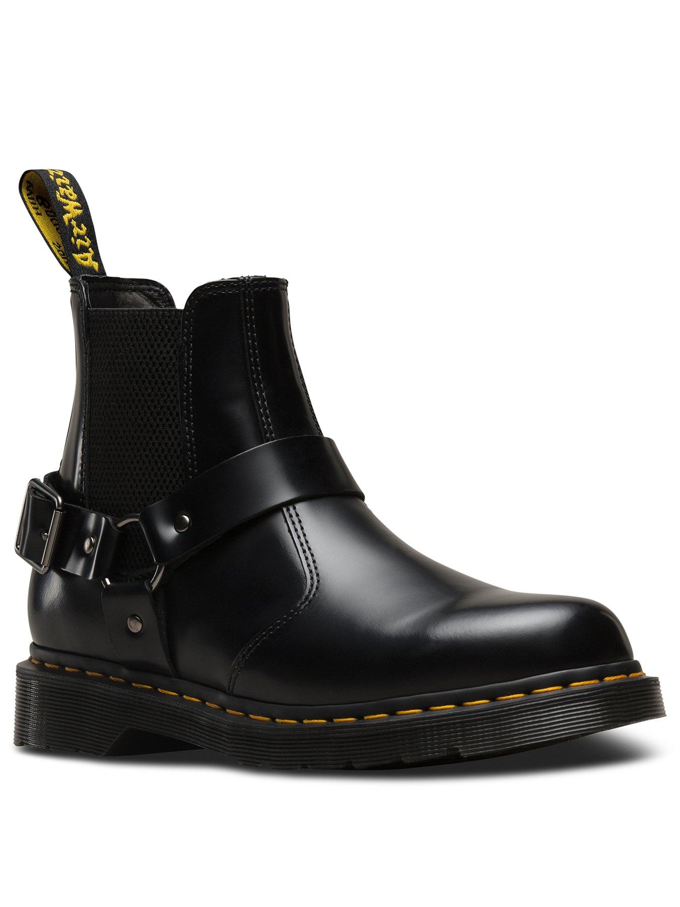 dr martens brown ankle boots