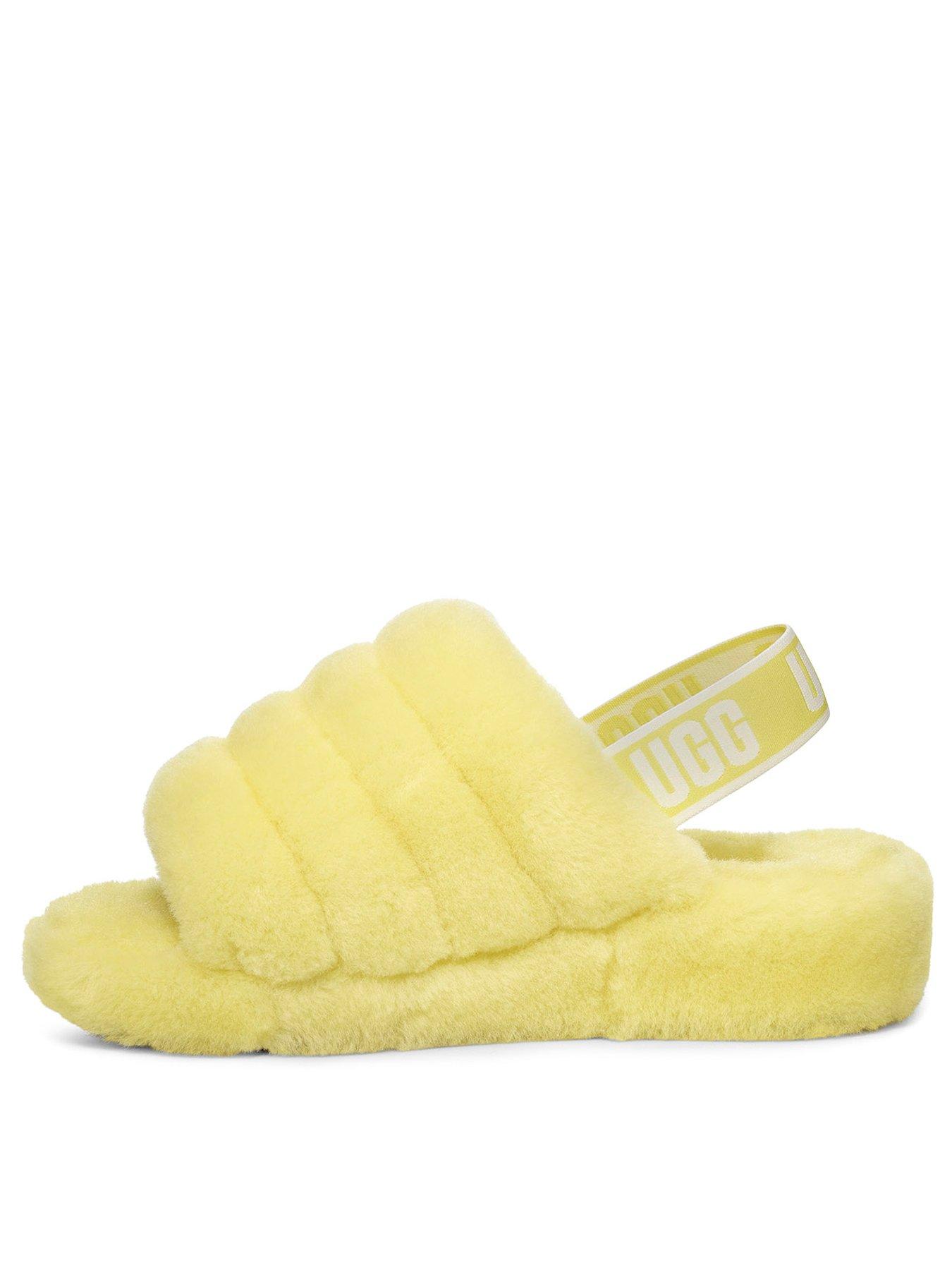 ugg baby slippers yellow