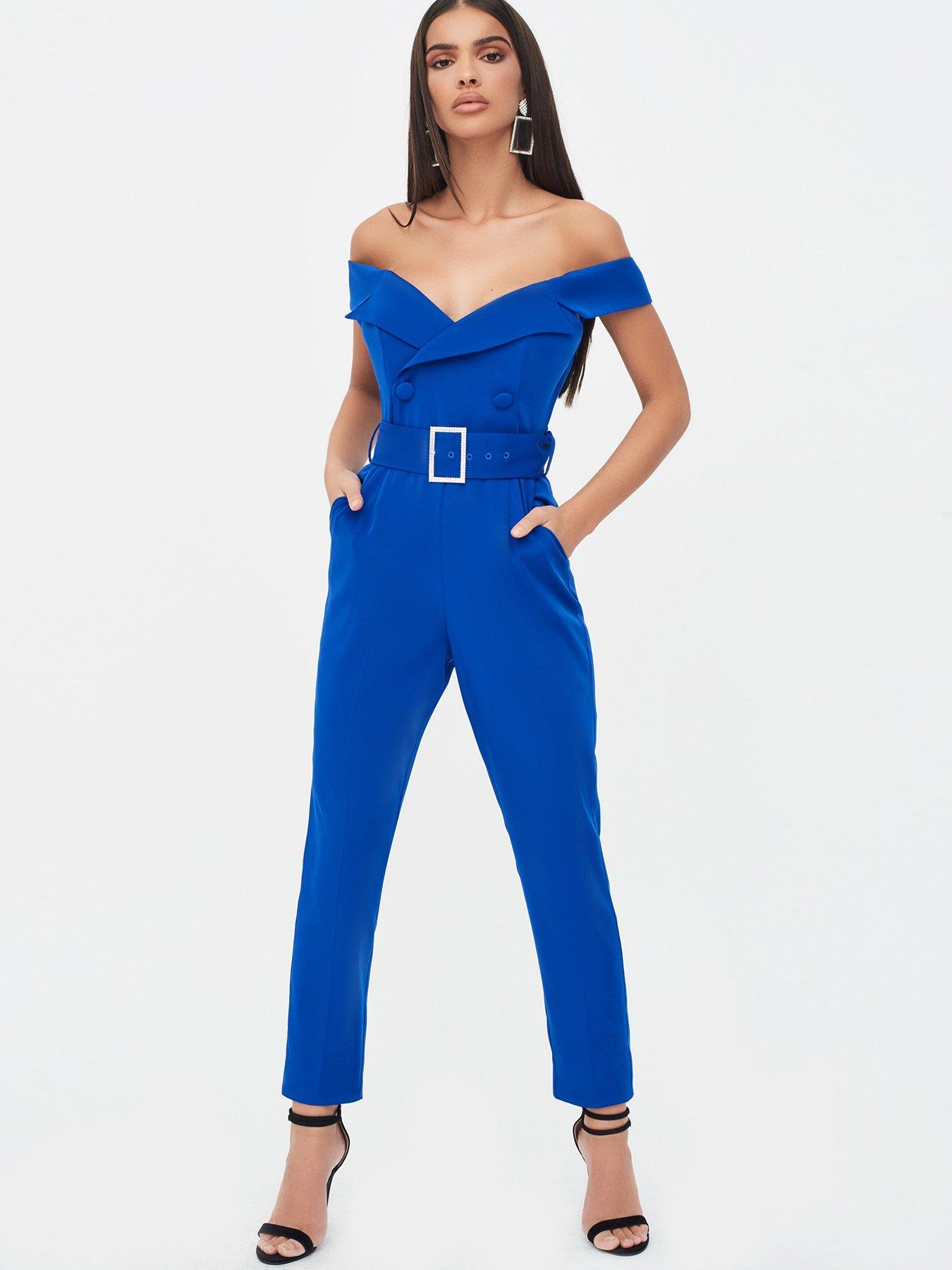 lavish alice blue jumpsuit