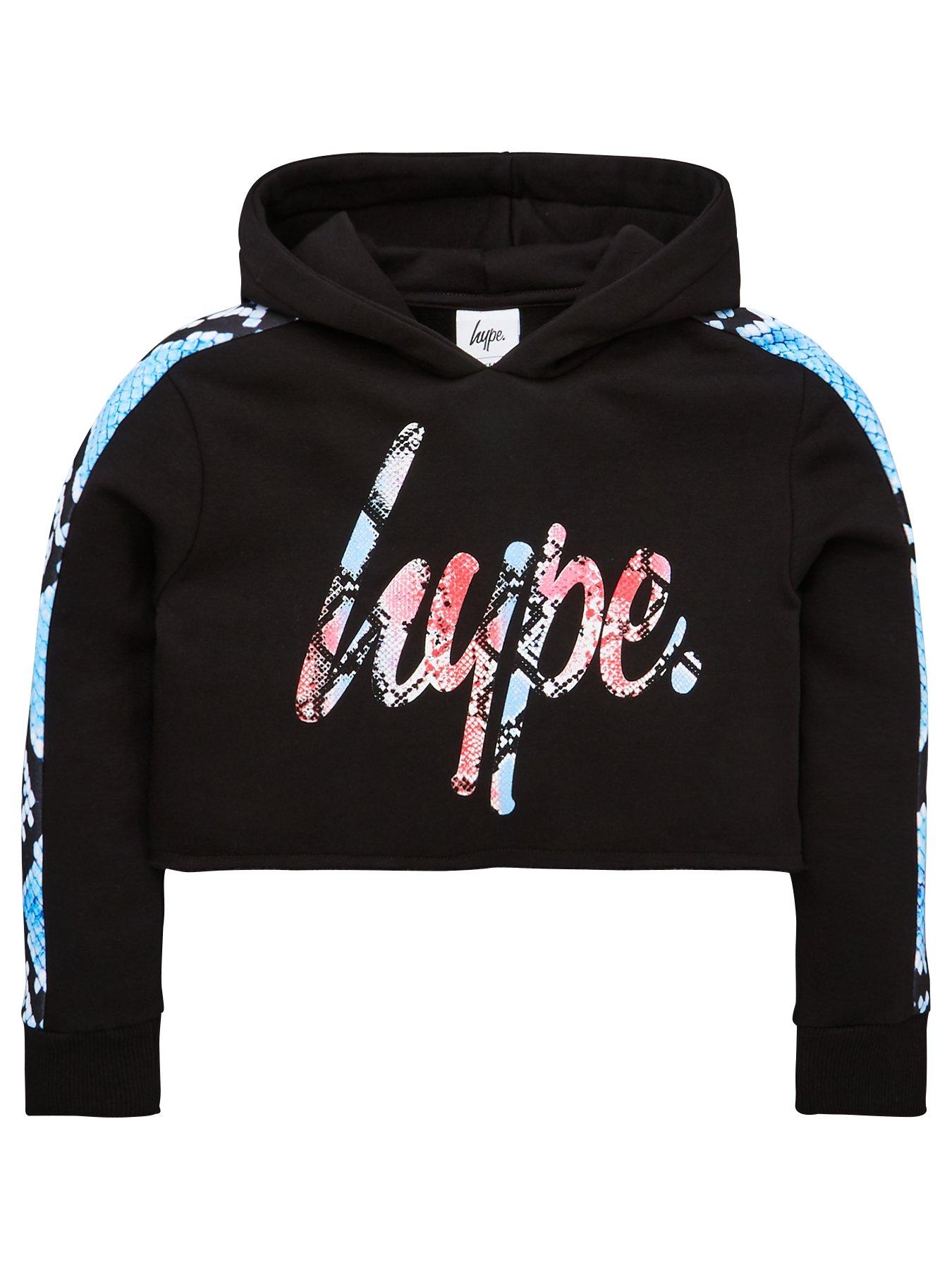 hype cropped hoodie