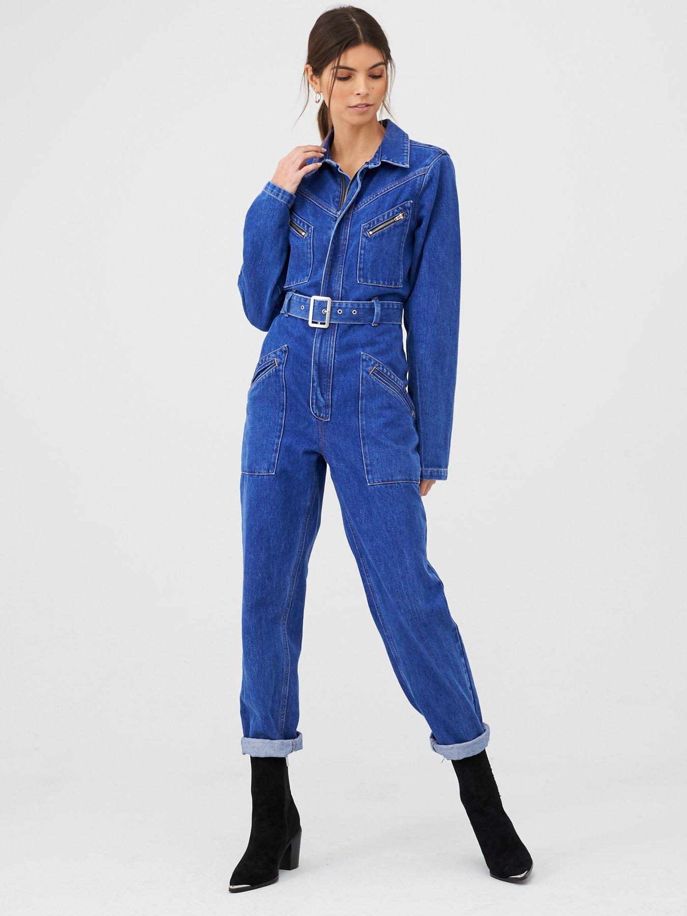 very denim jumpsuit