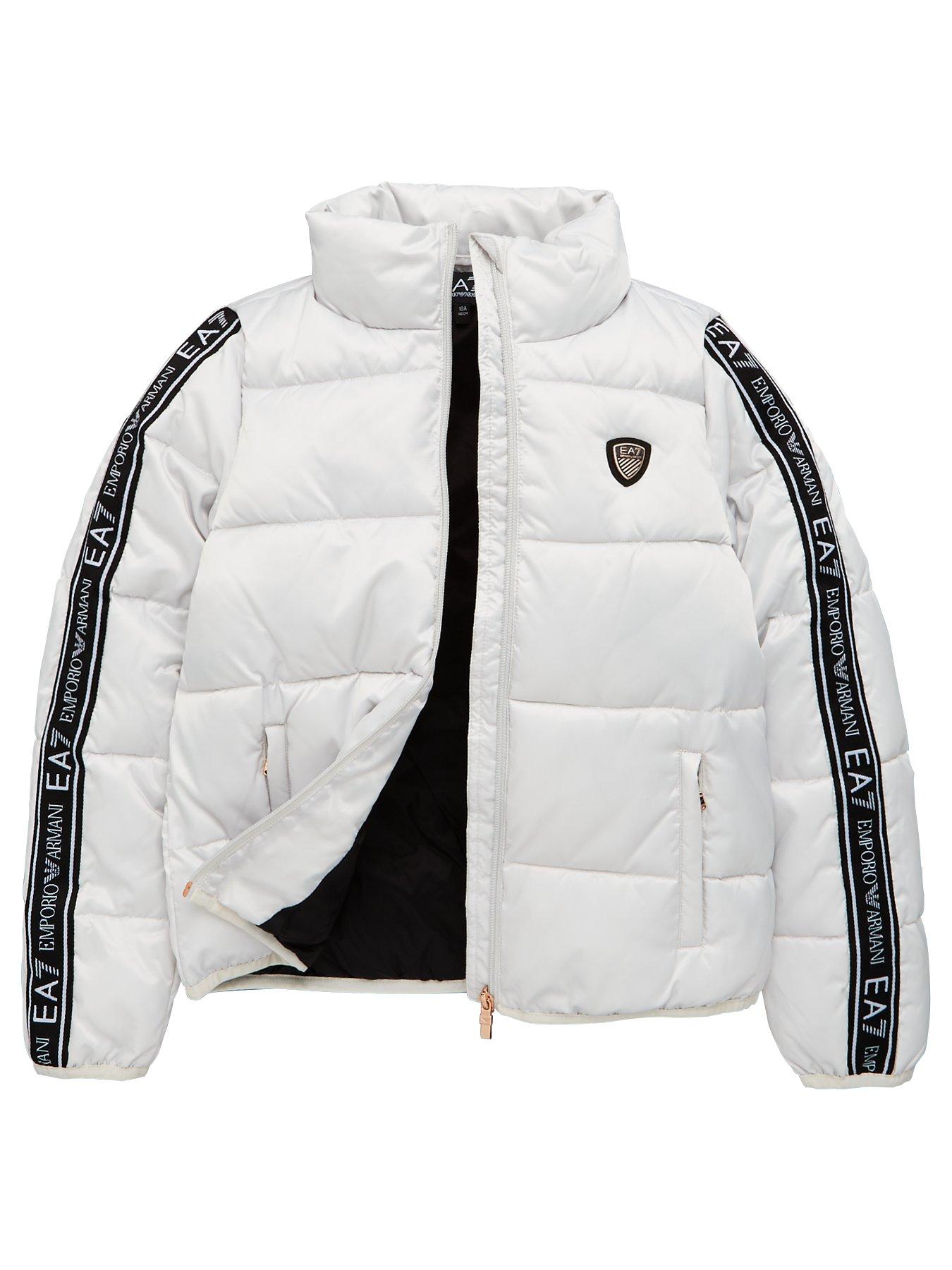 armani jacket white